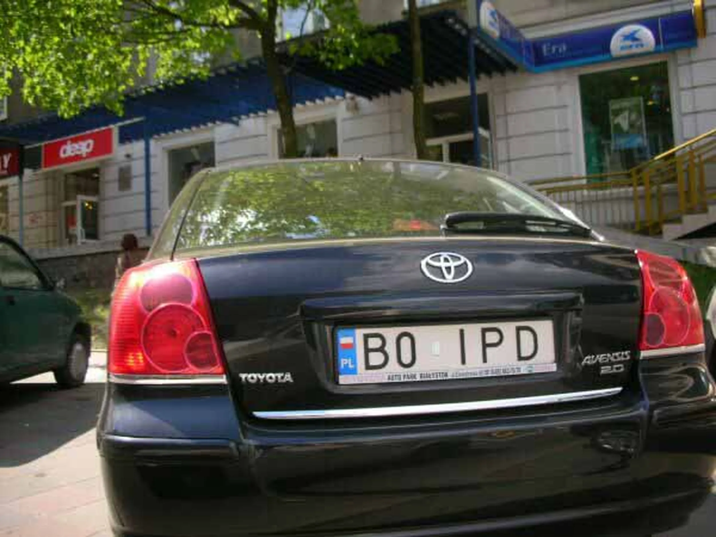 Fajny numer, blacha B0 IPD