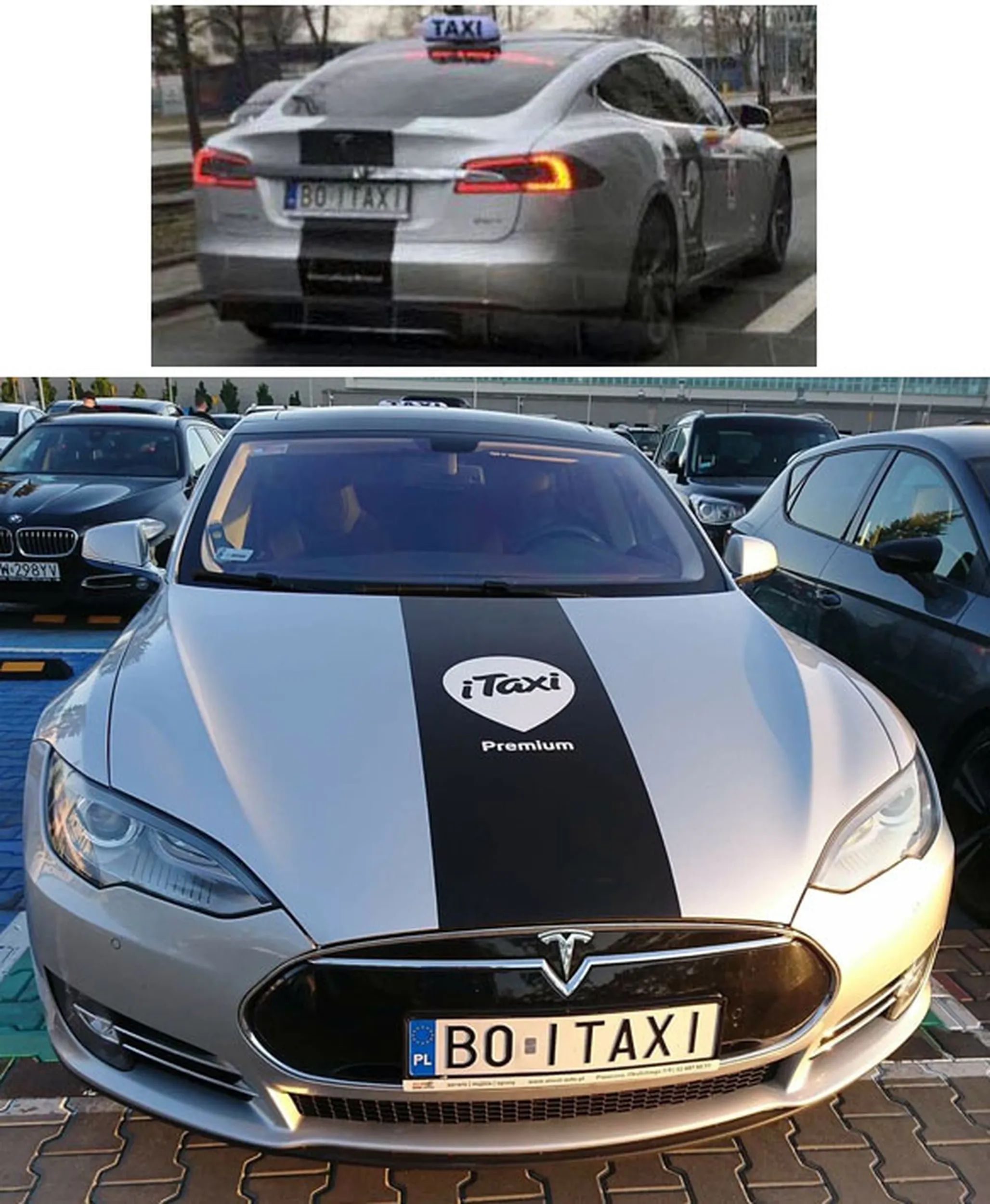 Fajny numer, blacha B0 ITAXI