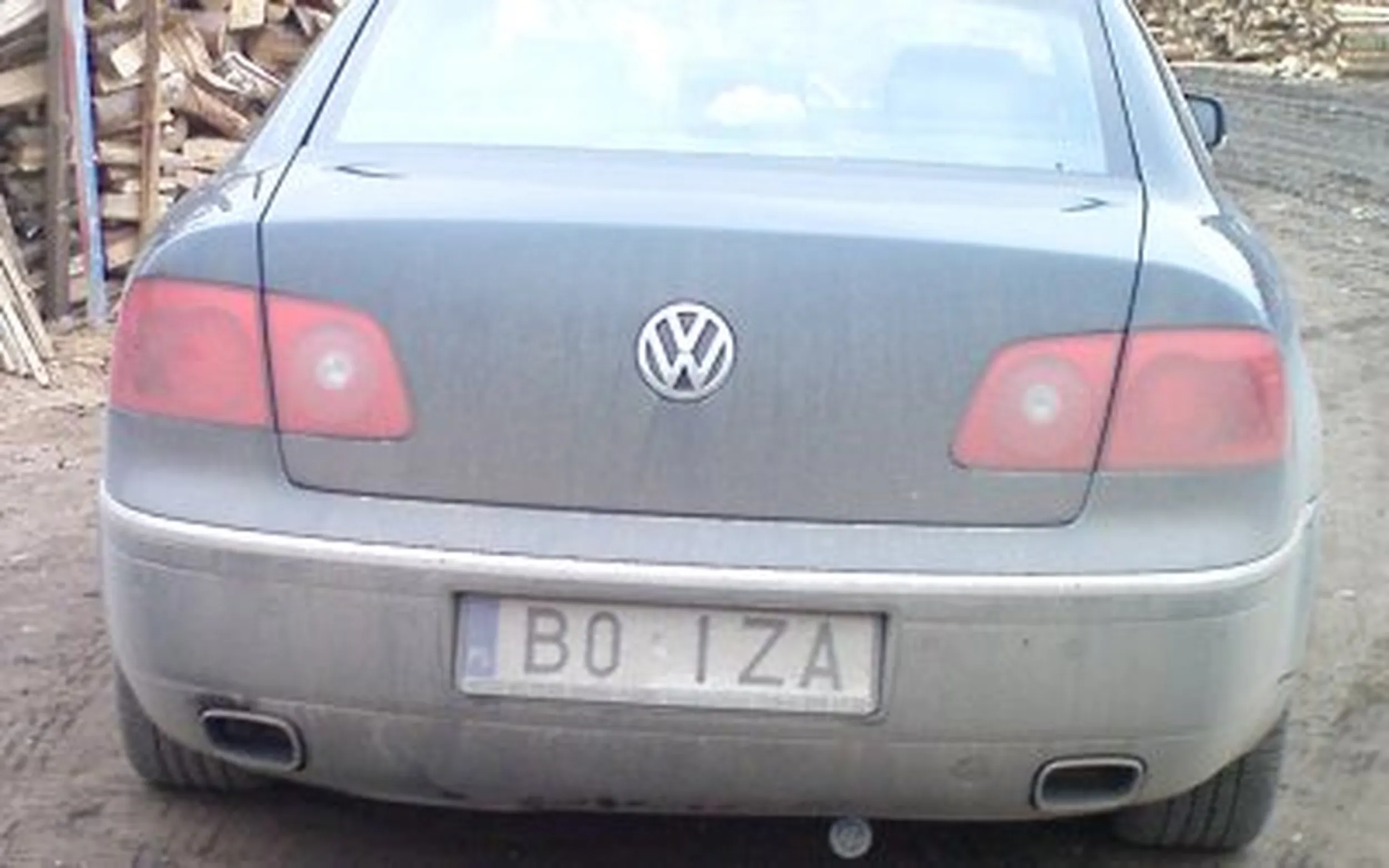 Fajny numer, blacha B0 IZA