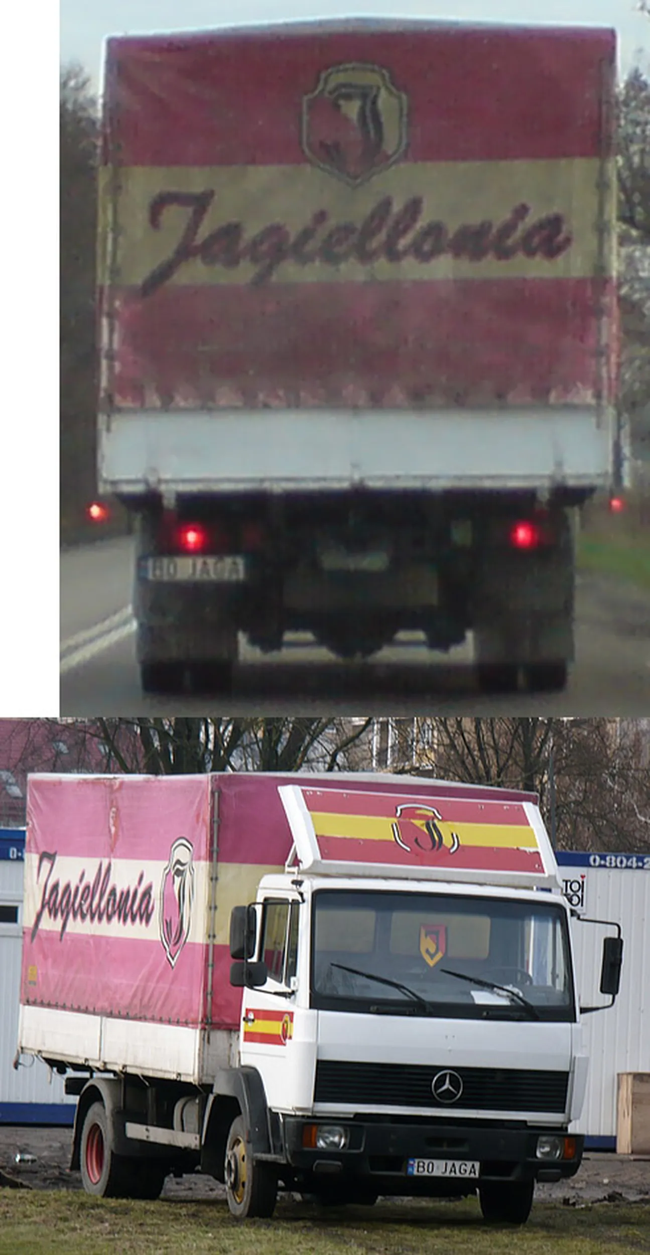 Fajny numer, blacha B0 JAGA