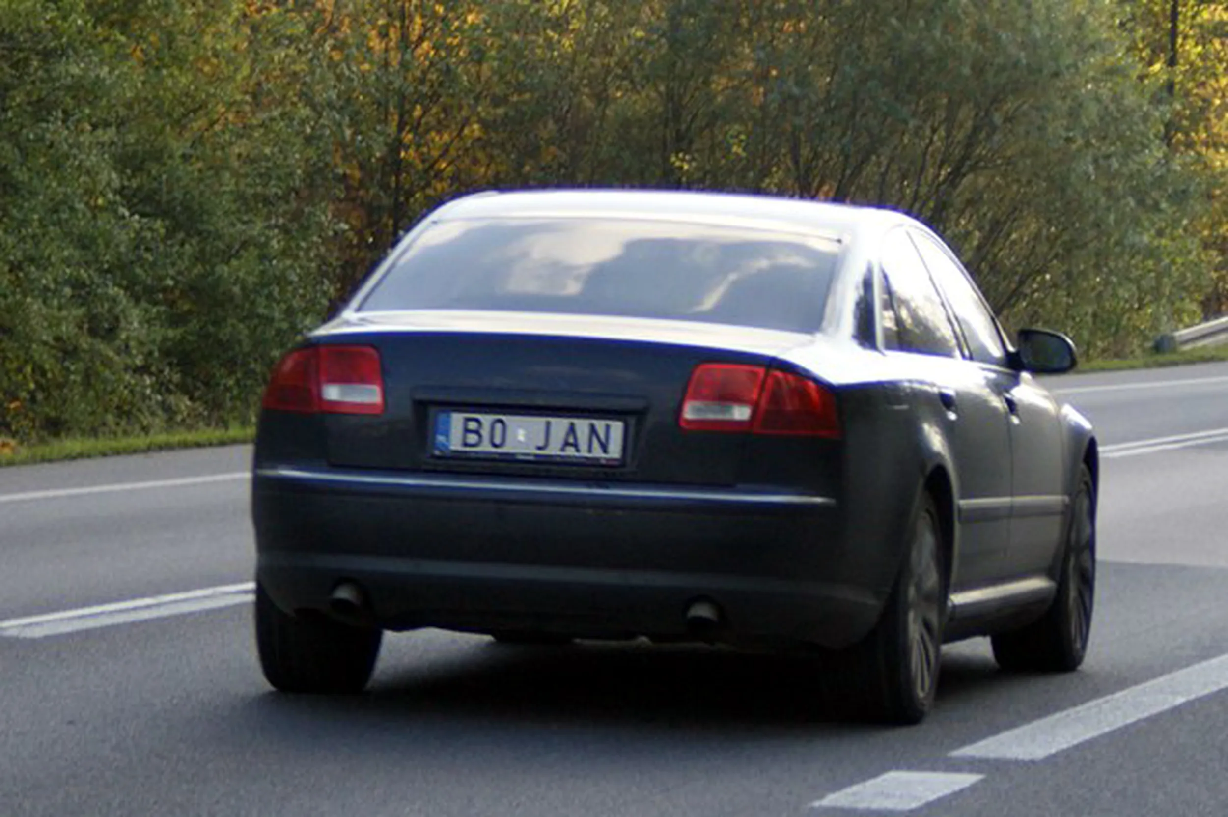 Fajny numer, blacha B0 JAN