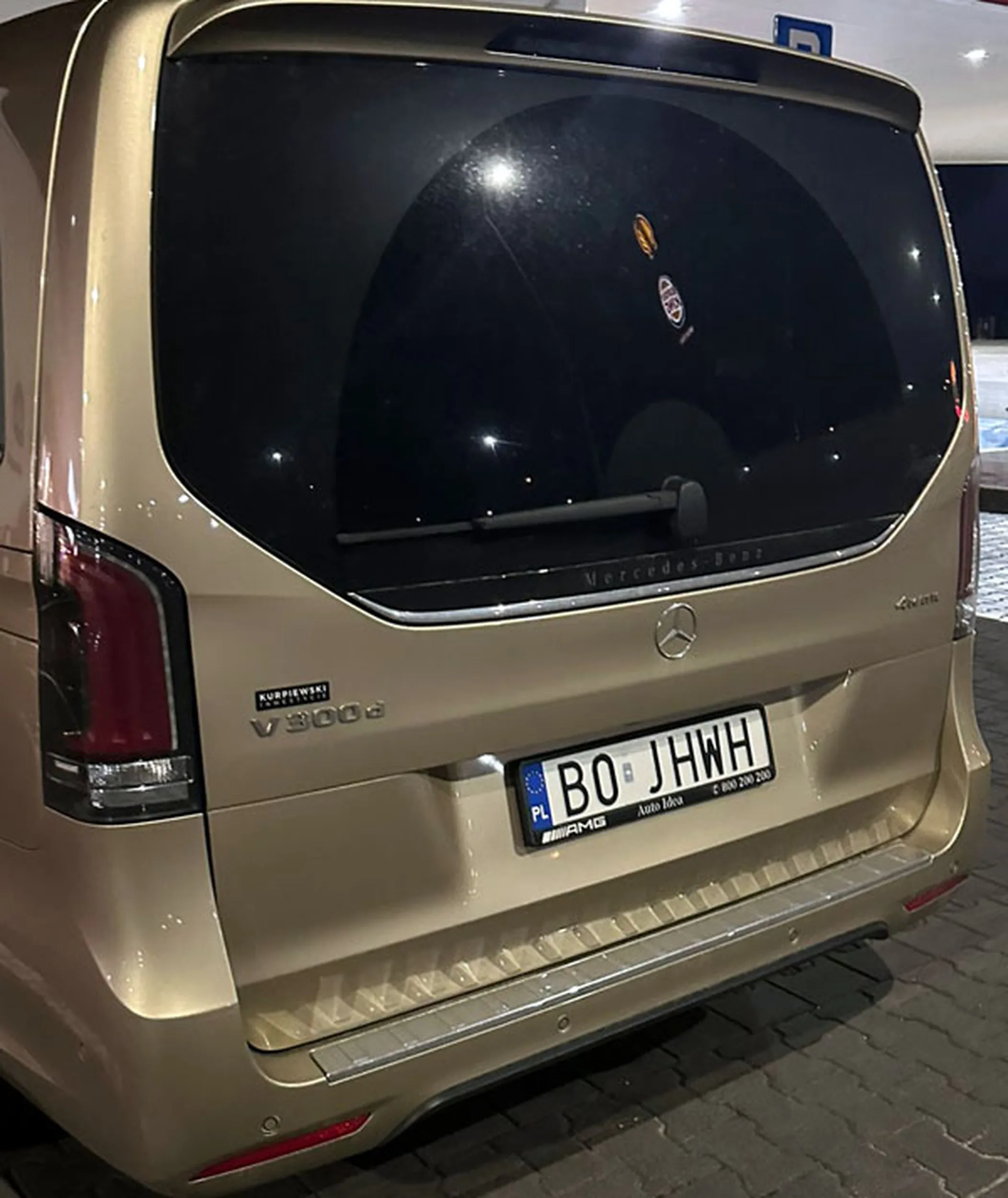 Fajny numer, blacha B0 JHWH