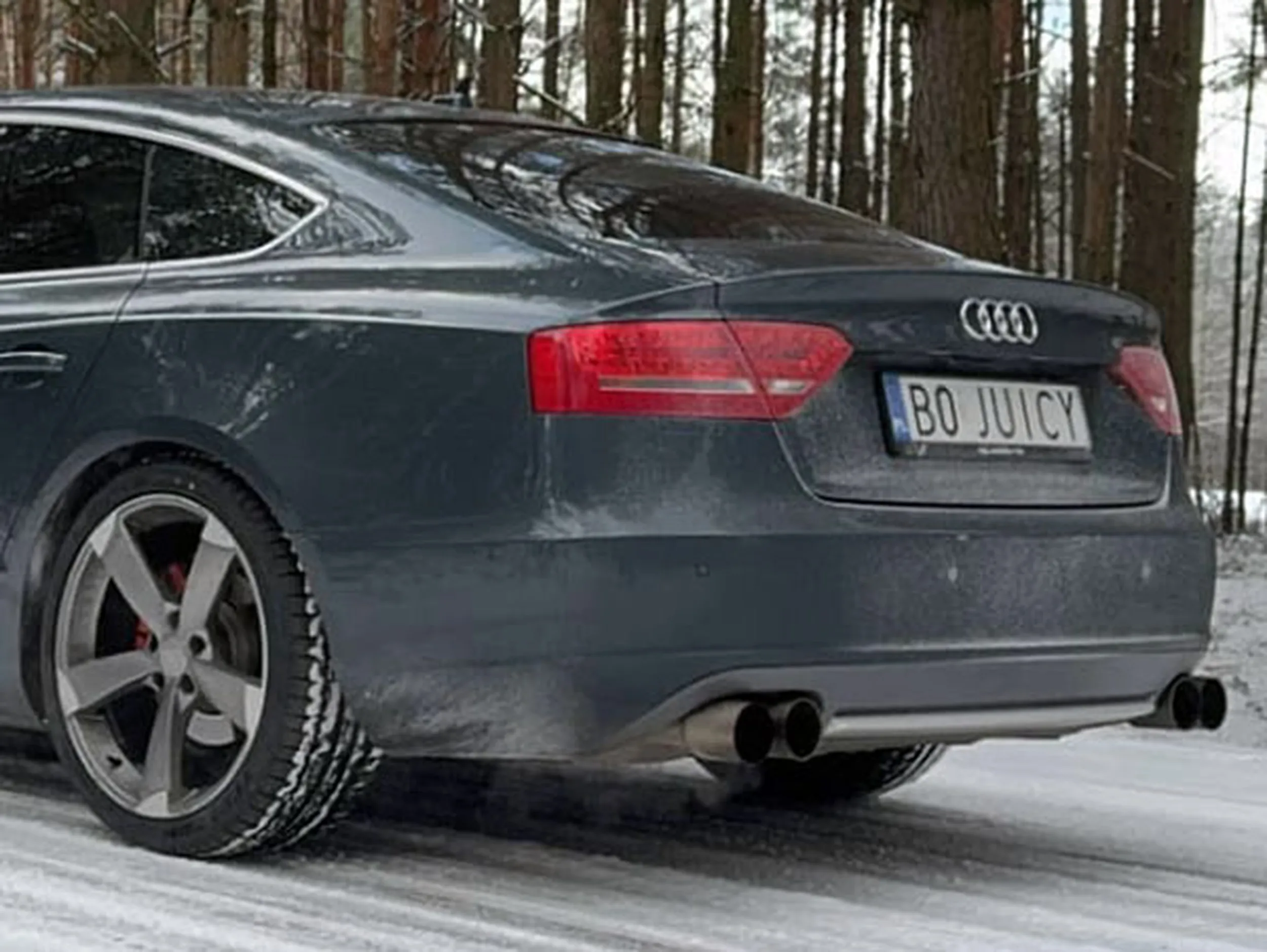 Fajny numer, blacha B0 JUICY