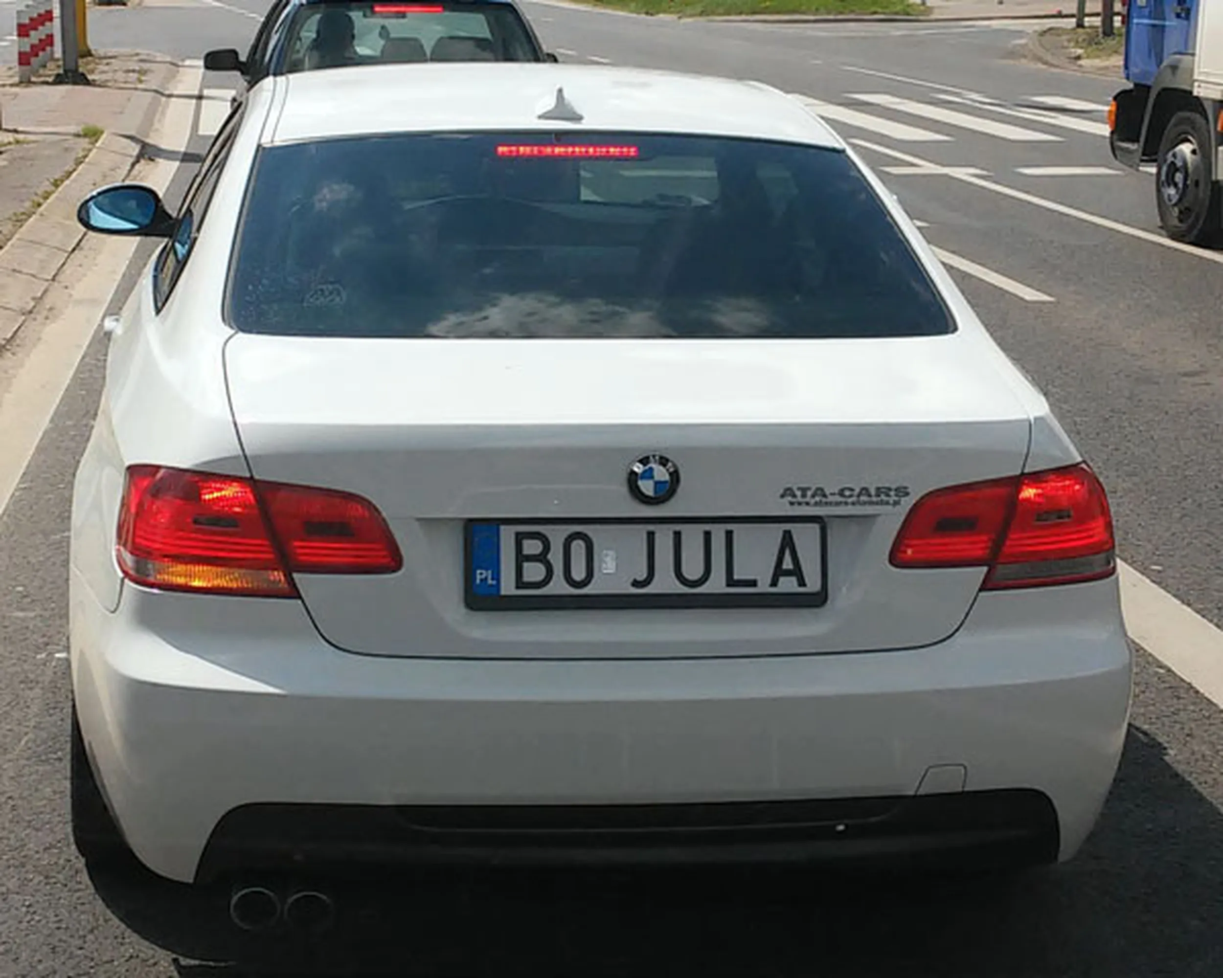 Fajny numer, blacha B0 JULA