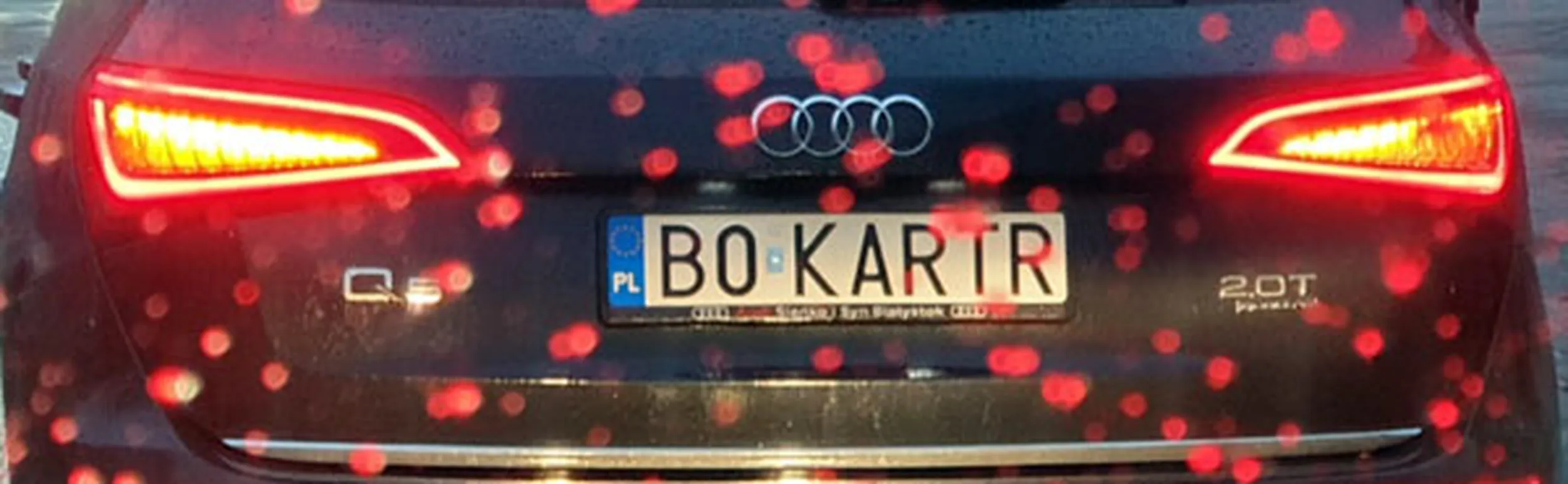 Fajny numer, blacha B0 KARTR