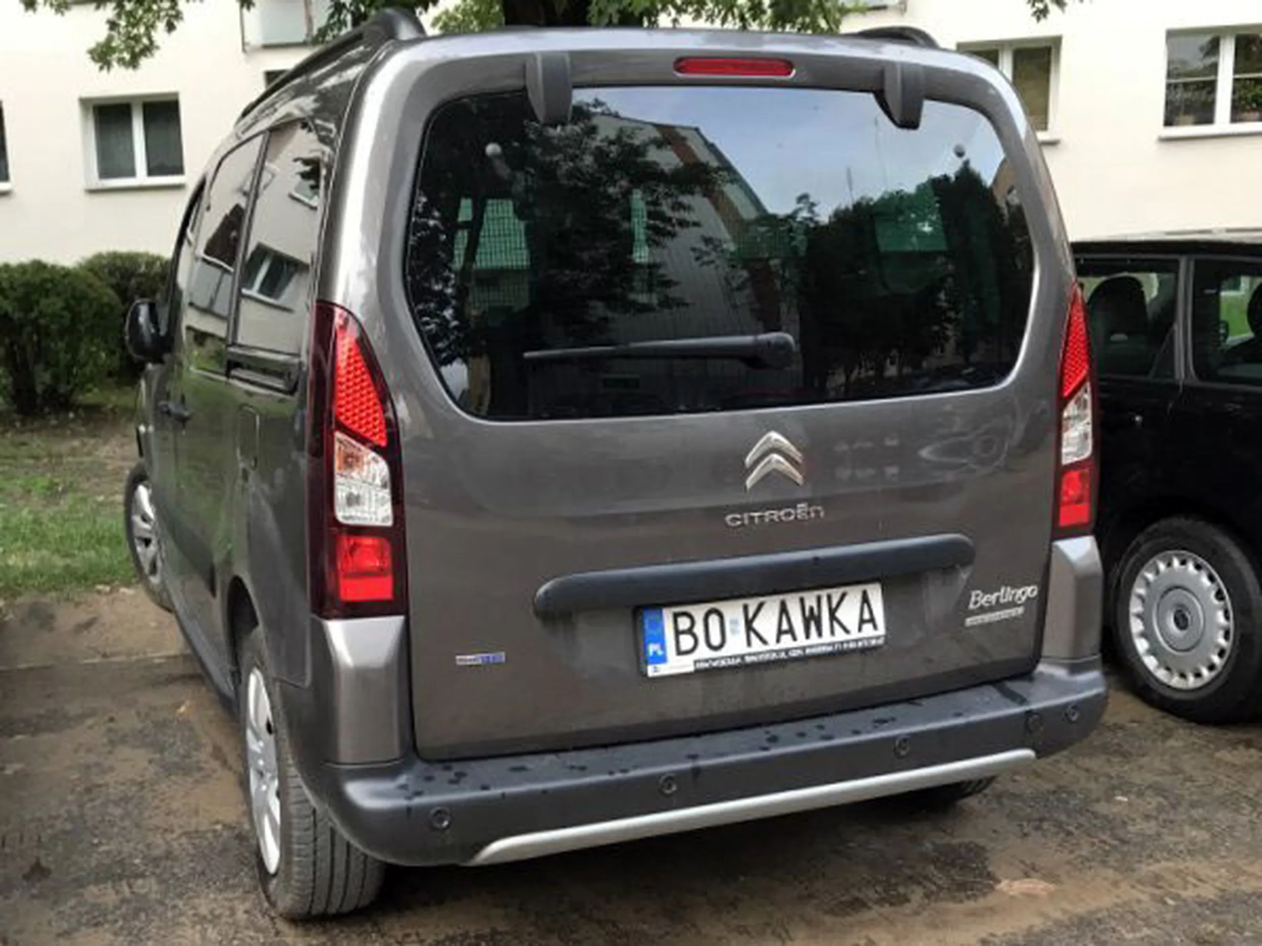 Fajny numer, blacha B0 KAWKA