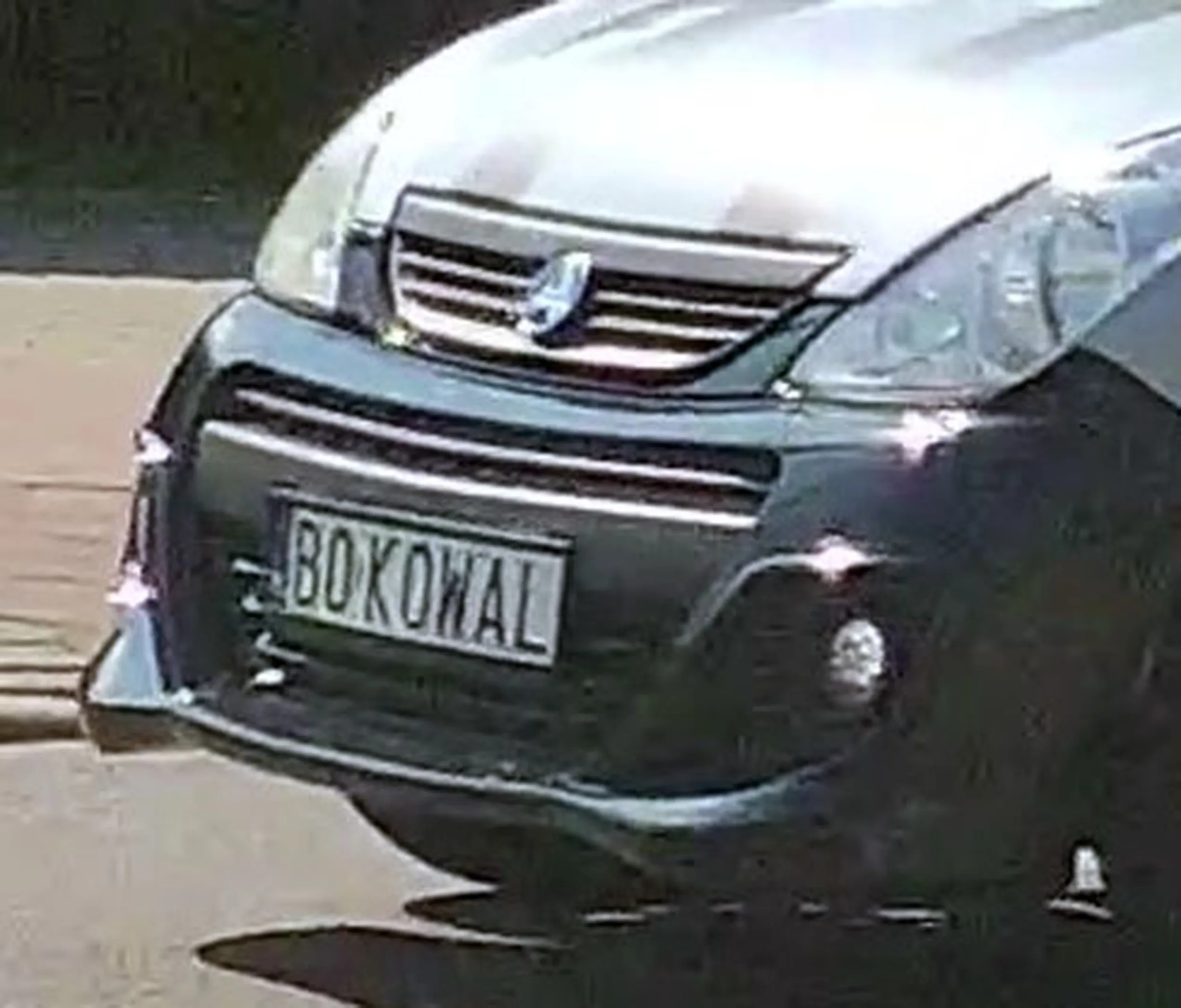 Fajny numer, blacha B0 KOWAL