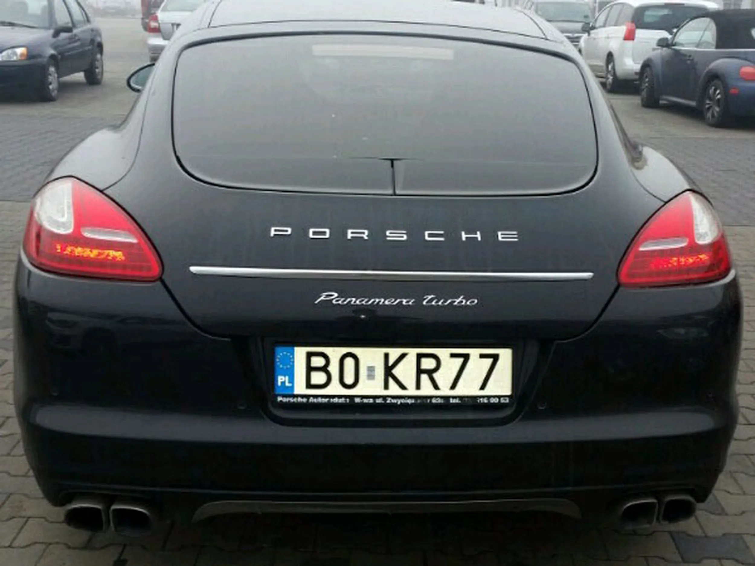 Fajny numer, blacha B0 KR77