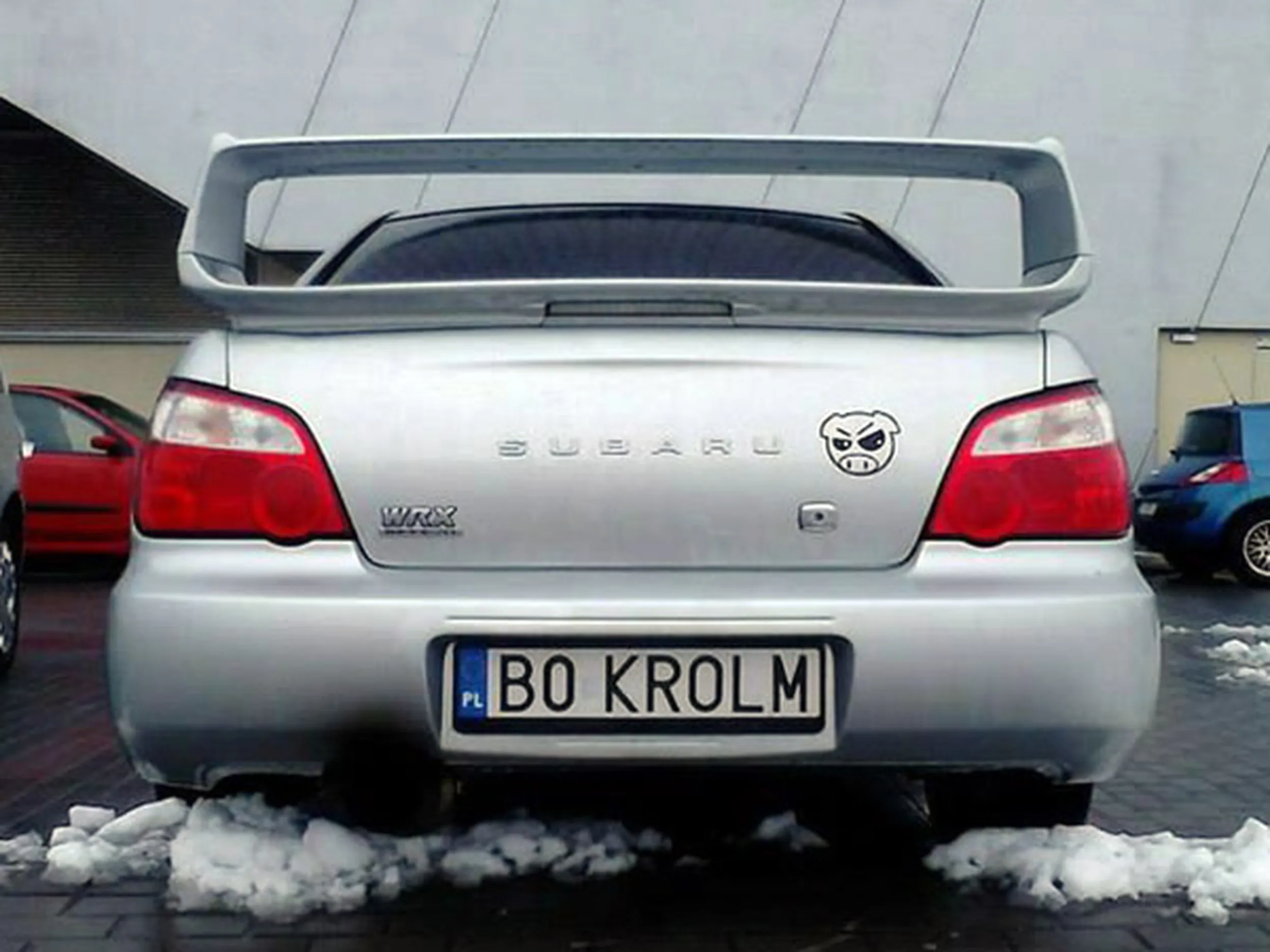 Fajny numer, blacha B0 KROLM