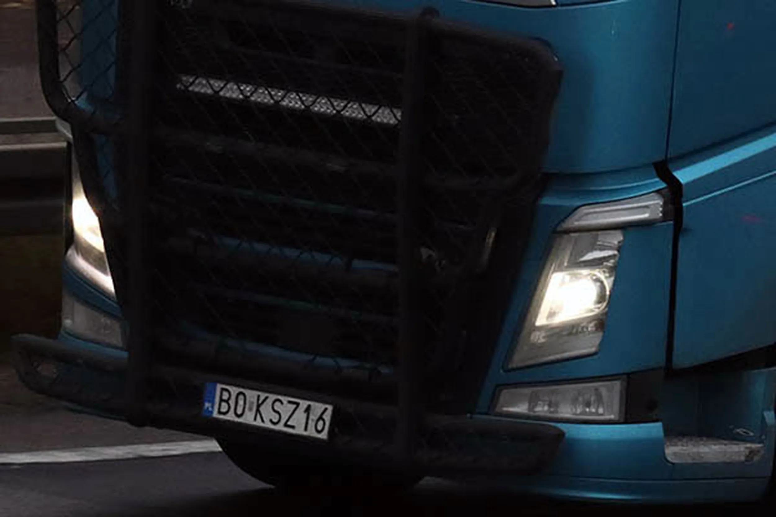 Fajny numer, blacha B0 KSZ16