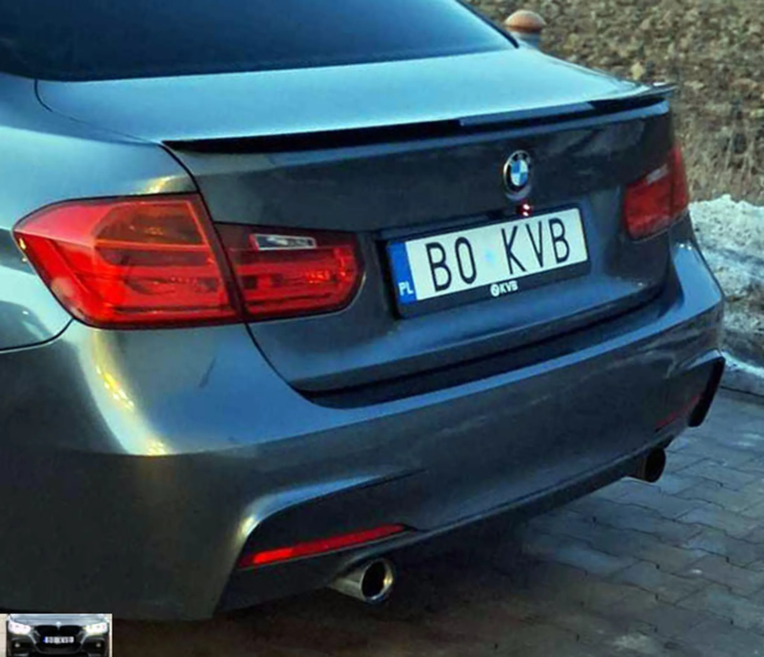 Fajny numer, blacha B0 KVB