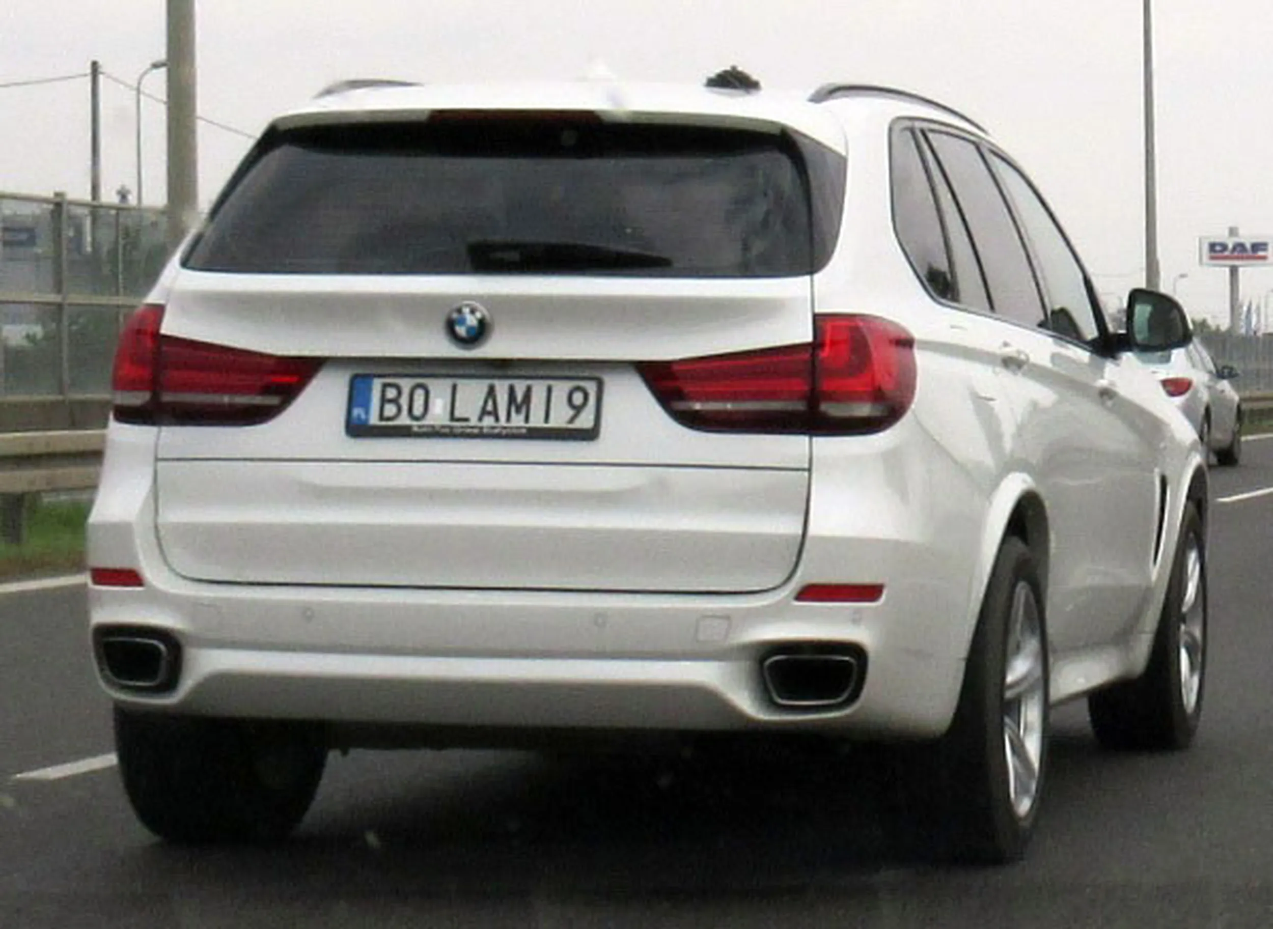 Fajny numer, blacha B0 LAMI9