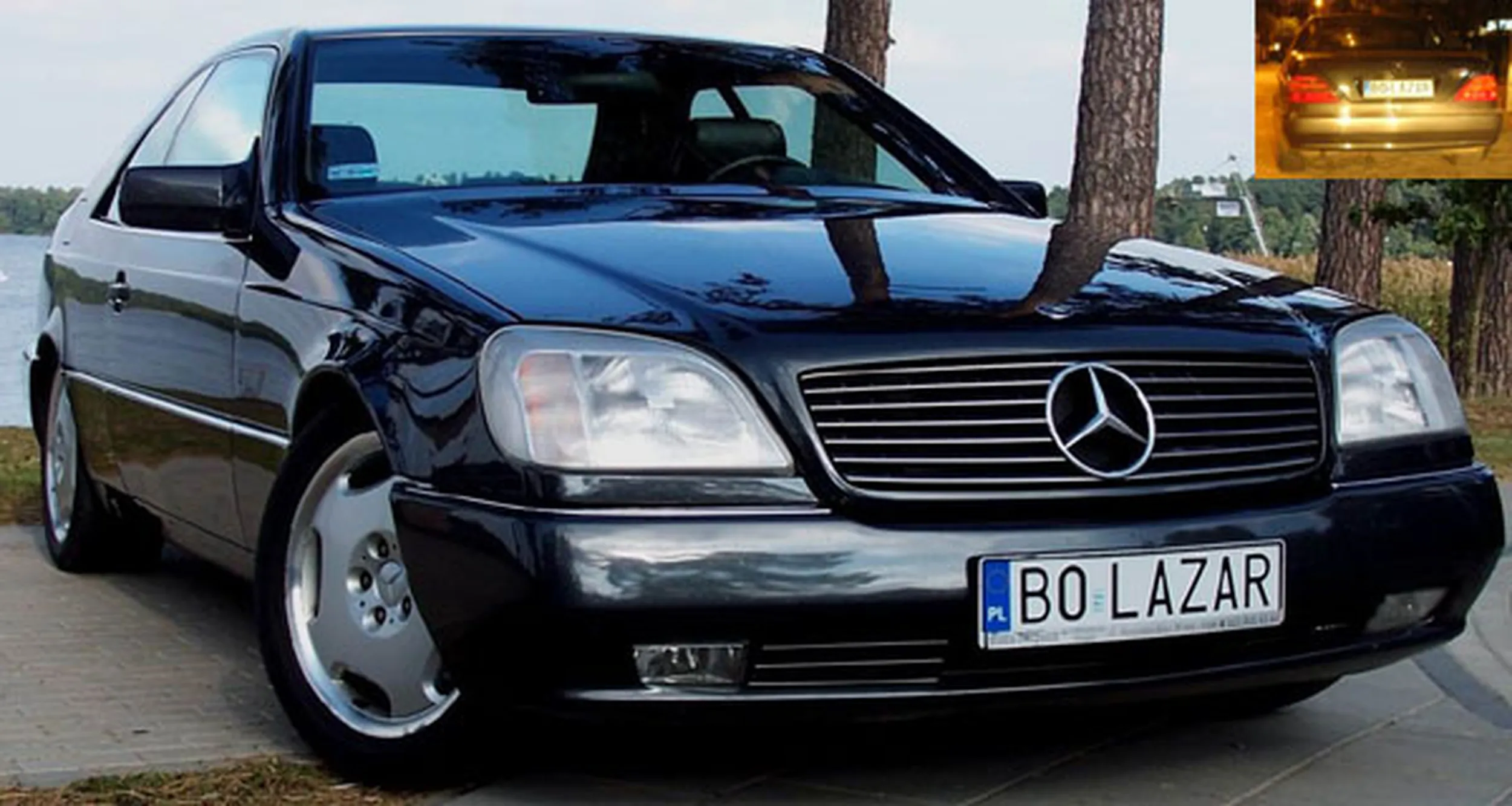 Fajny numer, blacha B0 LAZAR