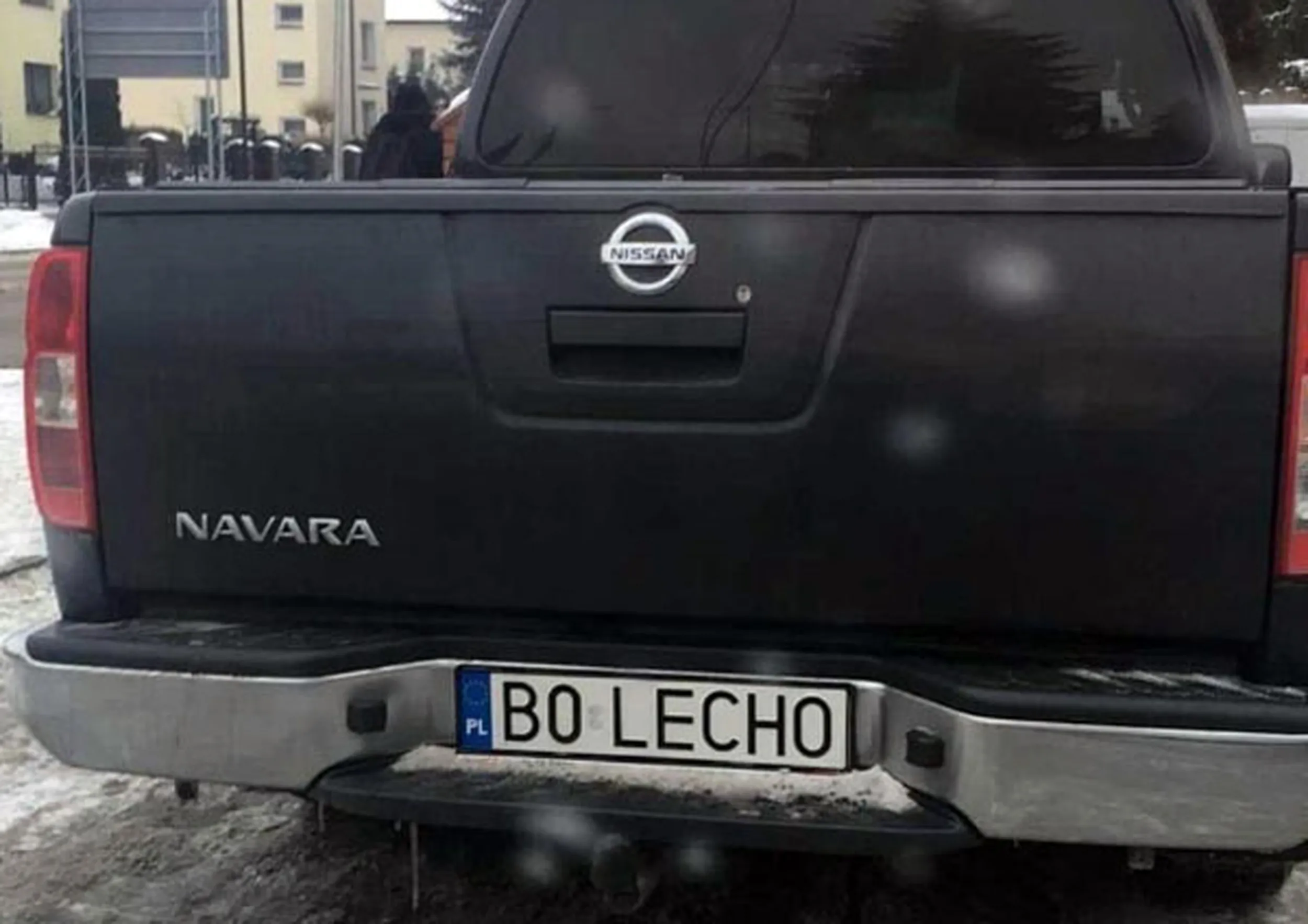 Fajny numer, blacha B0 LECHO