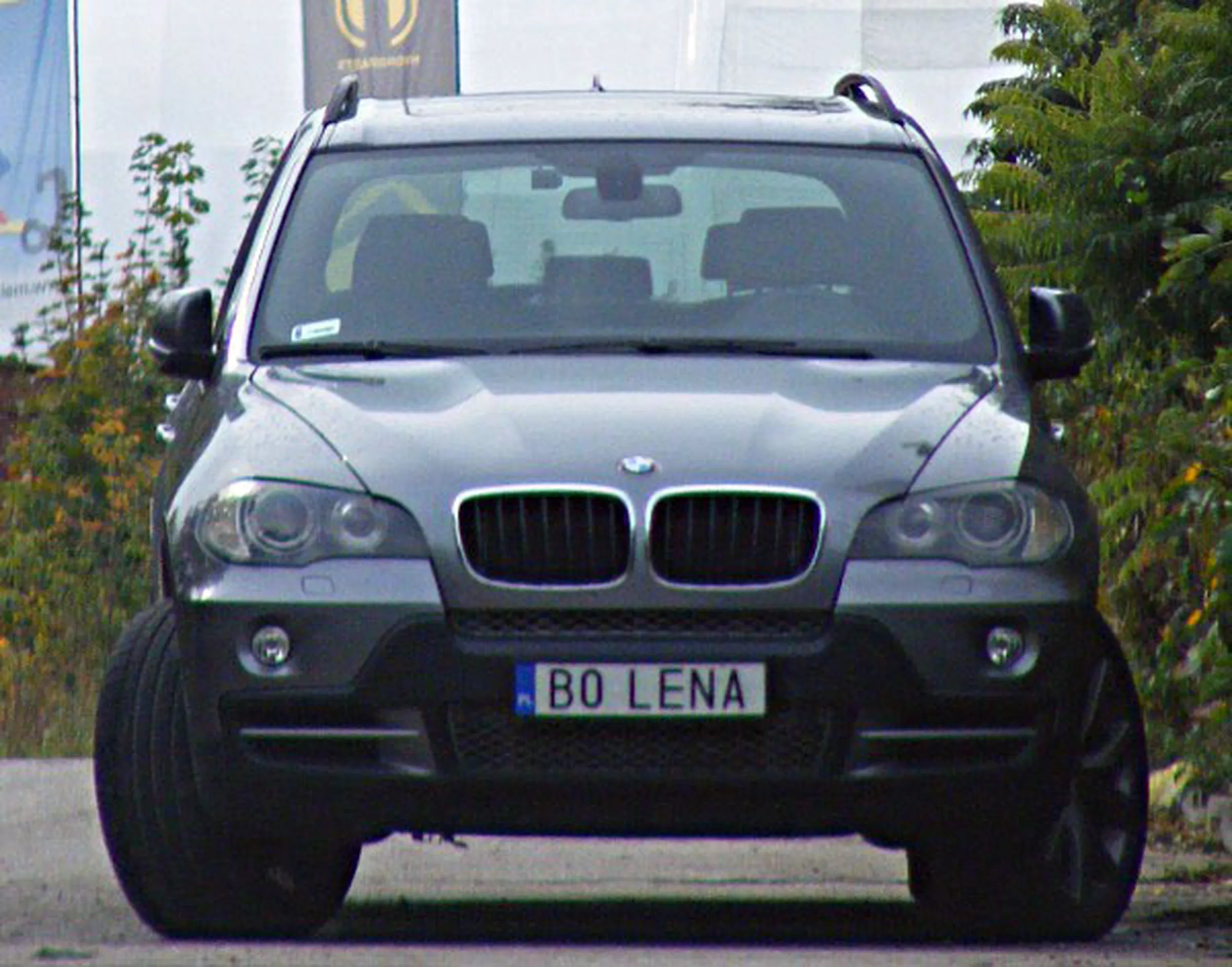 Fajny numer, blacha B0 LENA