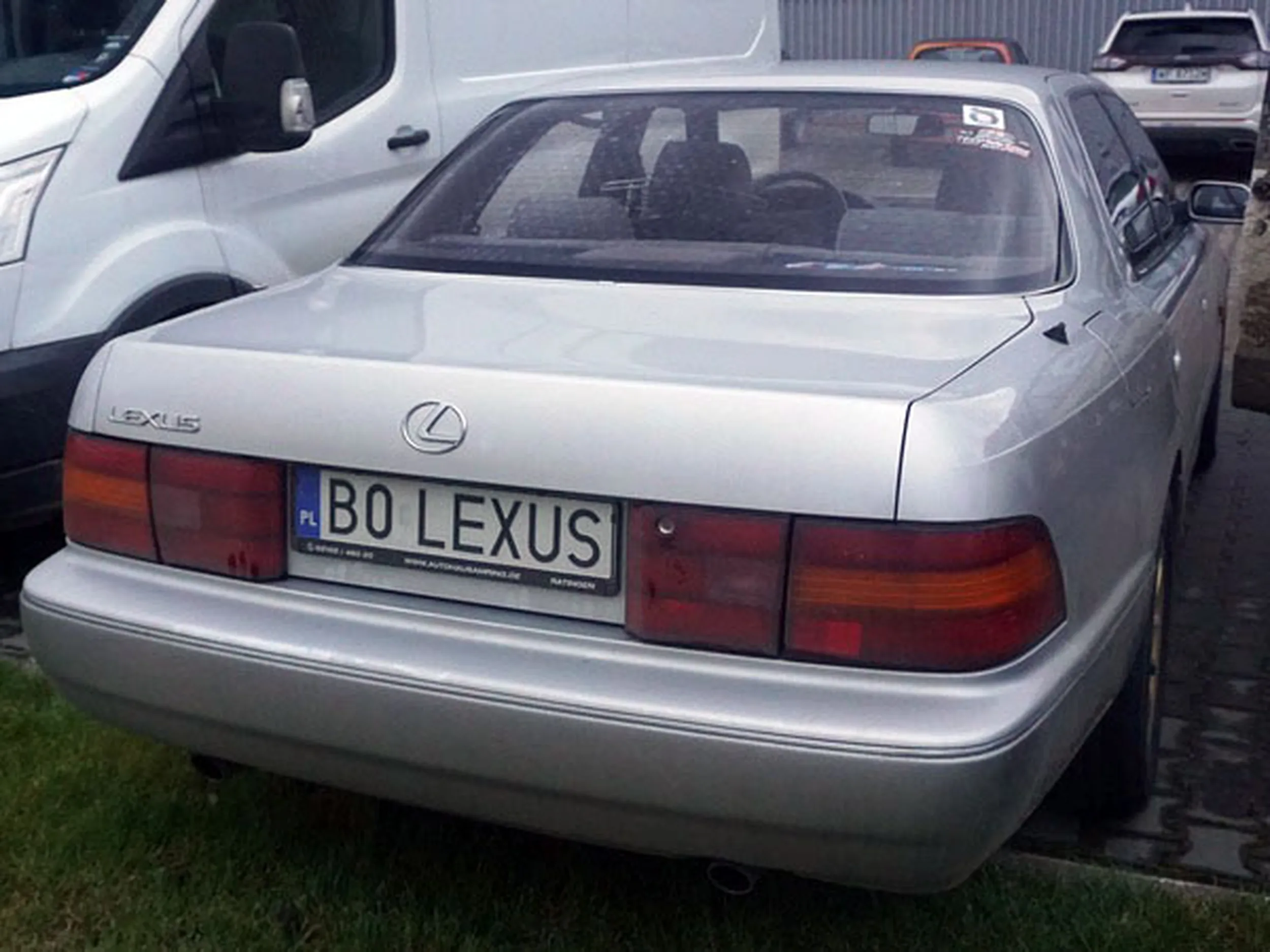 Fajny numer, blacha B0 LEXUS