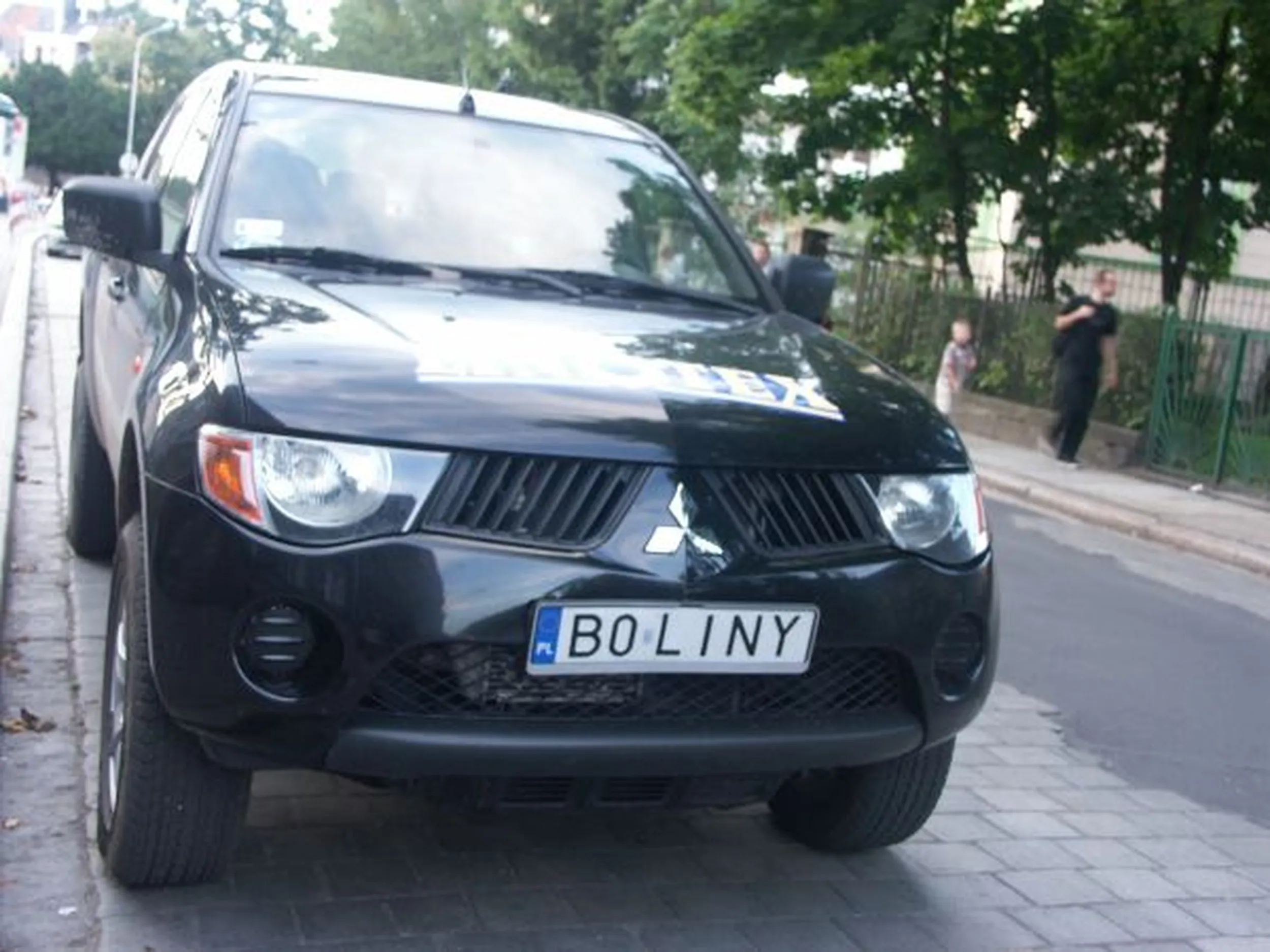 Fajny numer, blacha B0 LINY