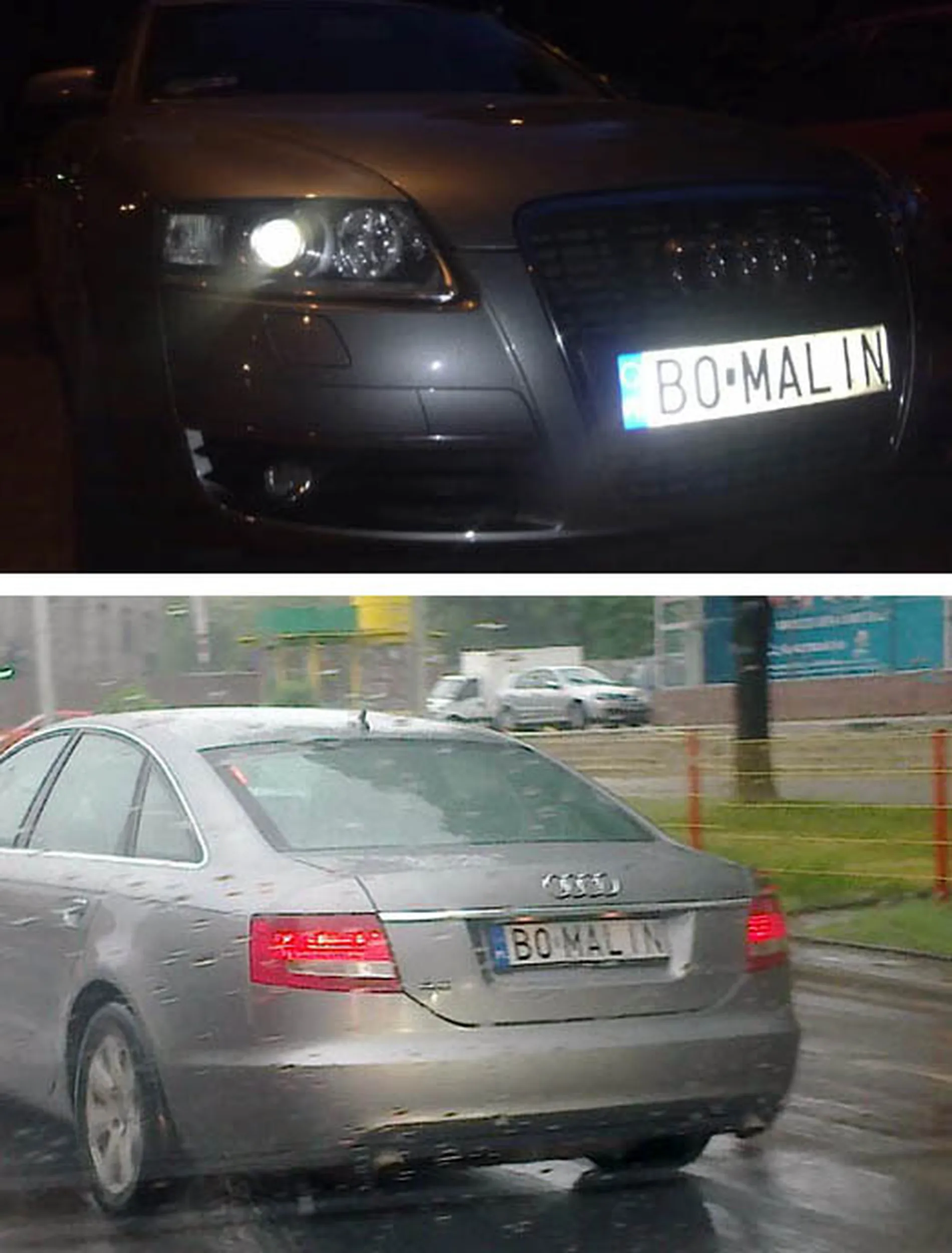 Fajny numer, blacha B0 MALIN