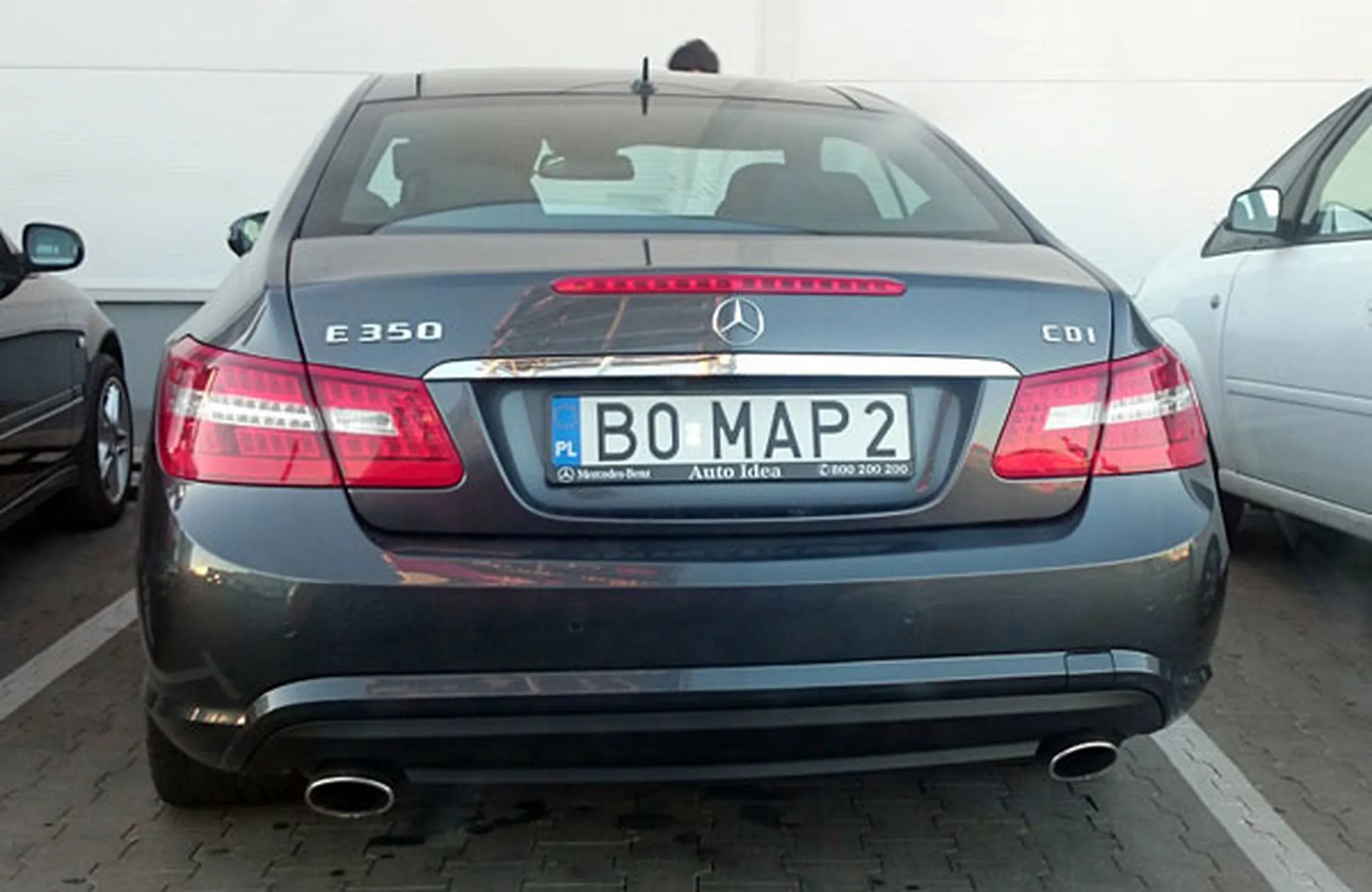 Fajny numer, blacha B0 MAP2