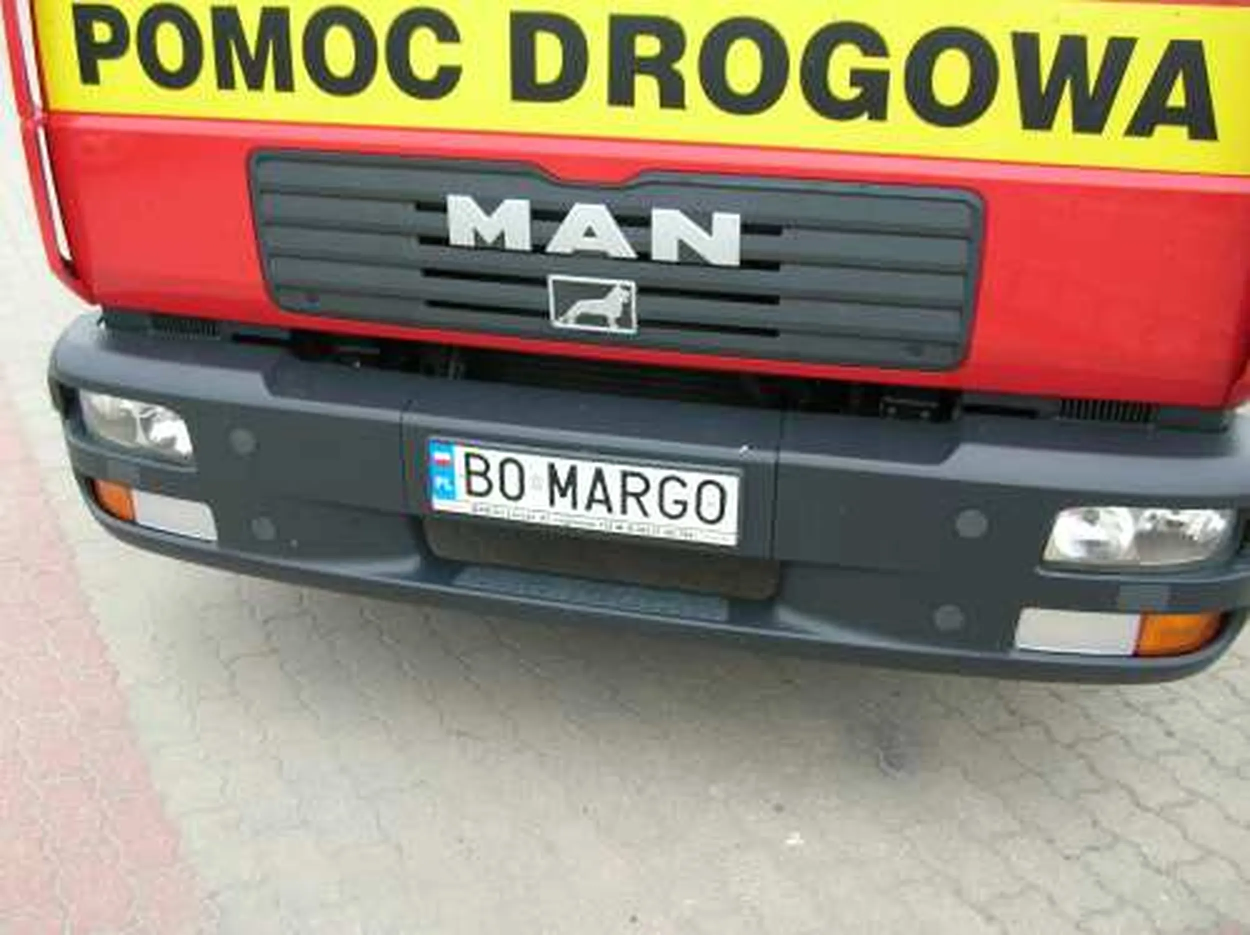 Fajny numer, blacha B0 MARGO