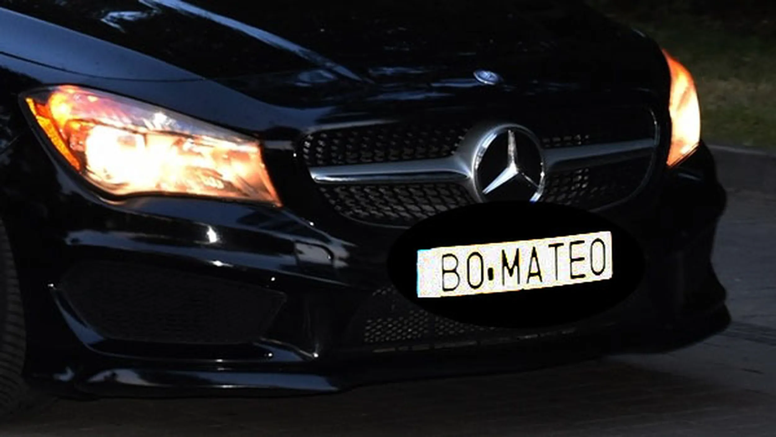 Fajny numer, blacha B0 MATEO