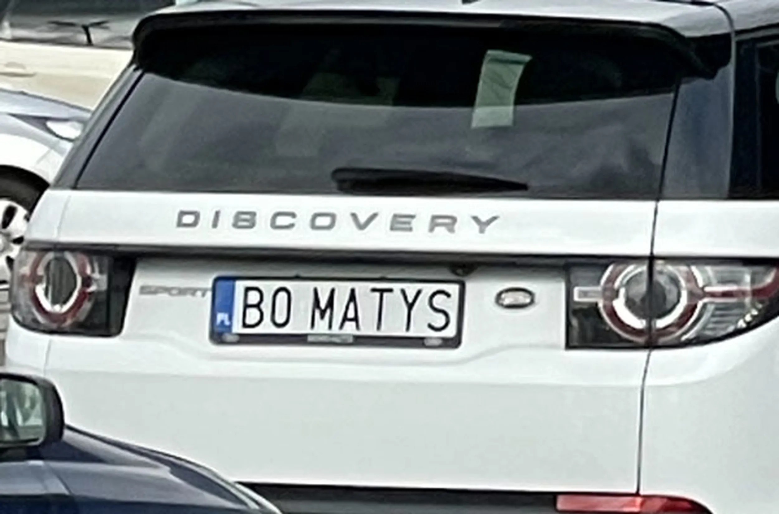 Fajny numer, blacha B0 MATYS