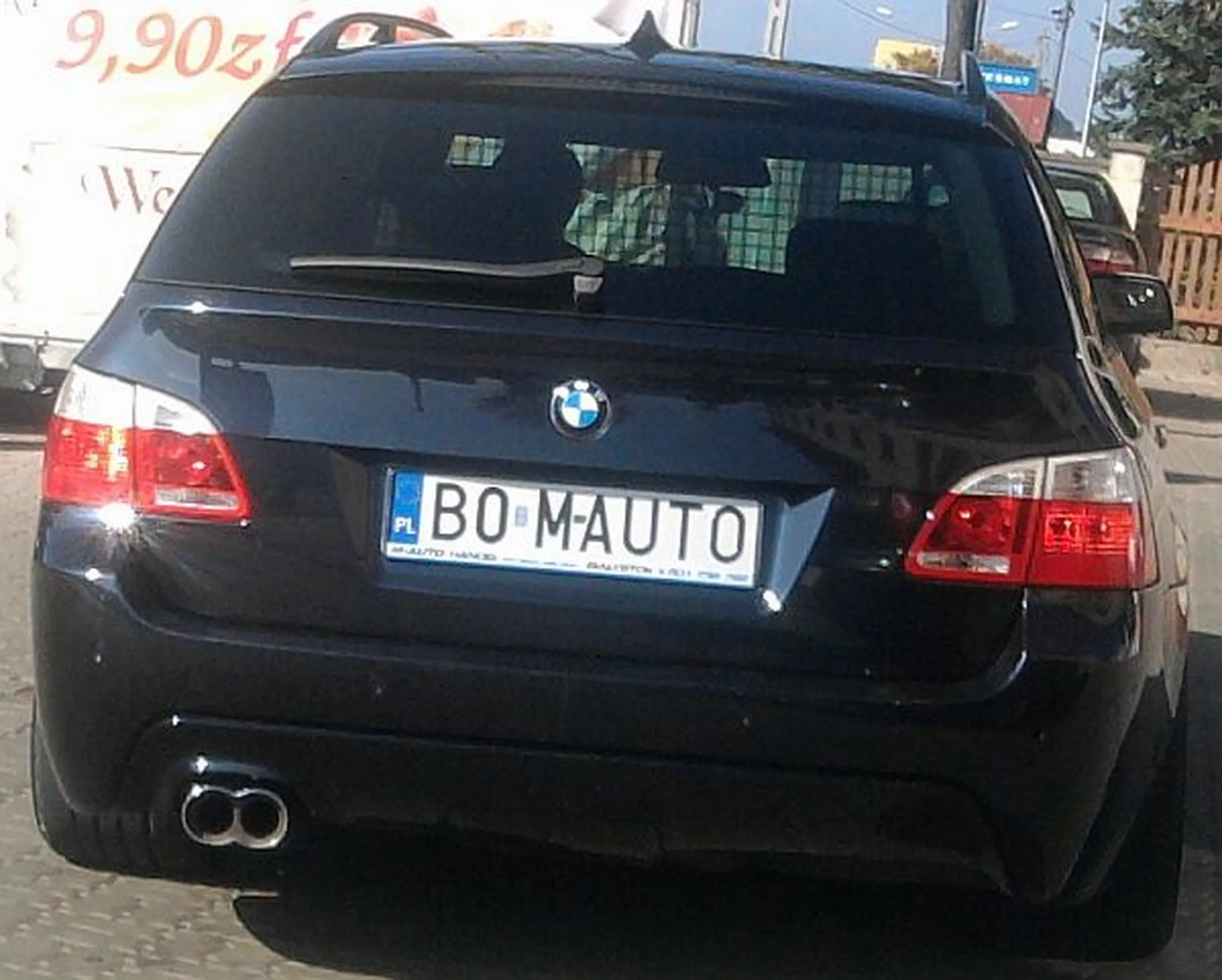 Fajny numer, blacha B0 MAUTO