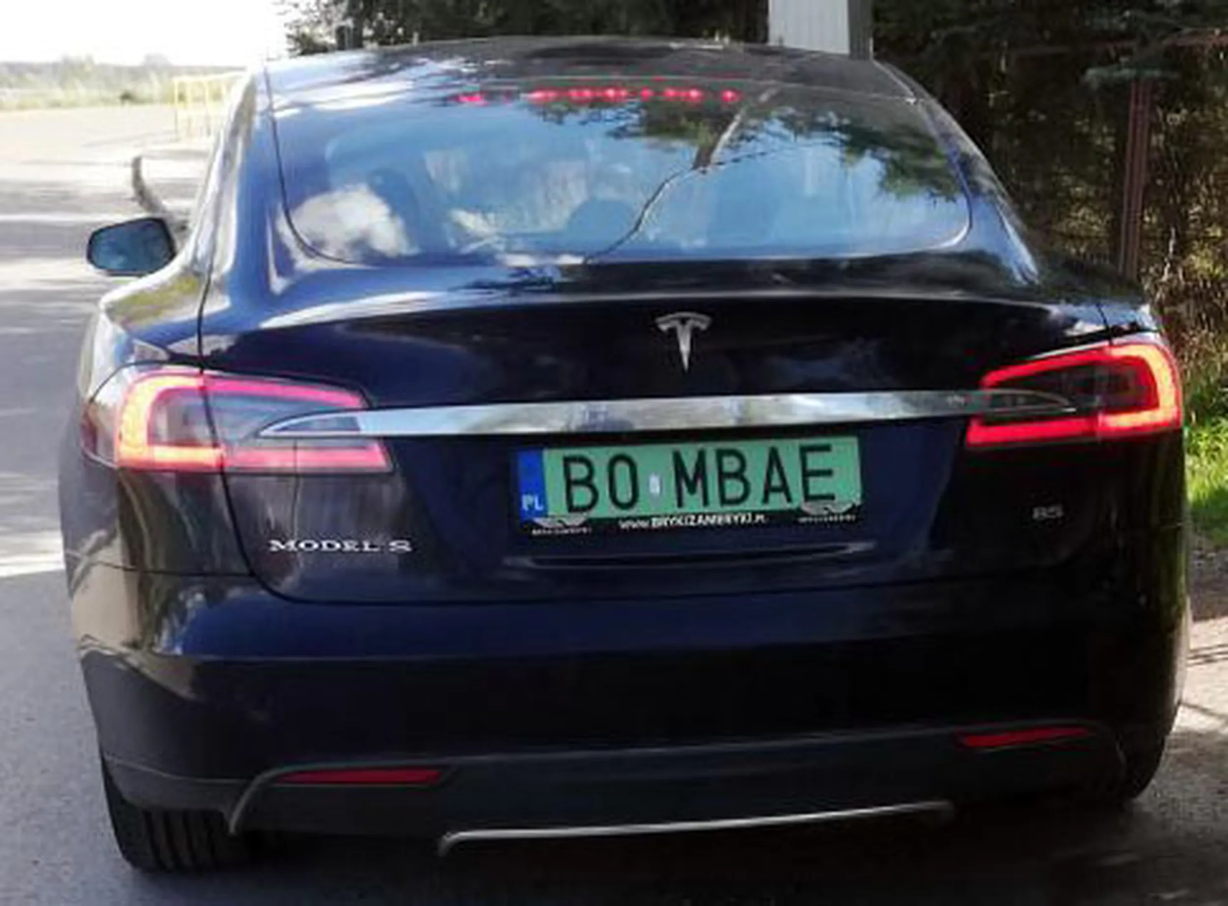 Fajny numer, blacha B0 MBAE