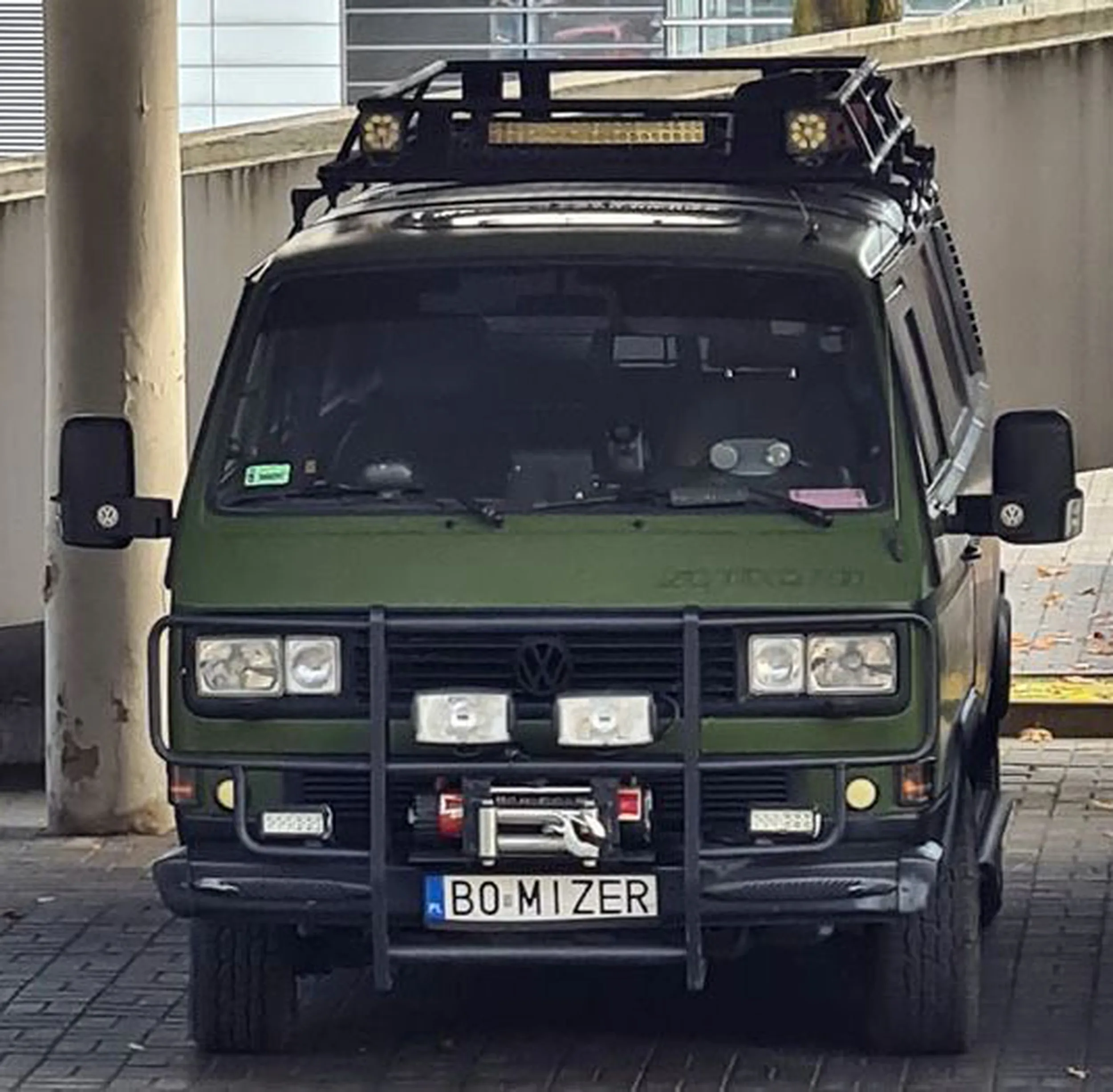 Fajny numer, blacha B0 MIZER