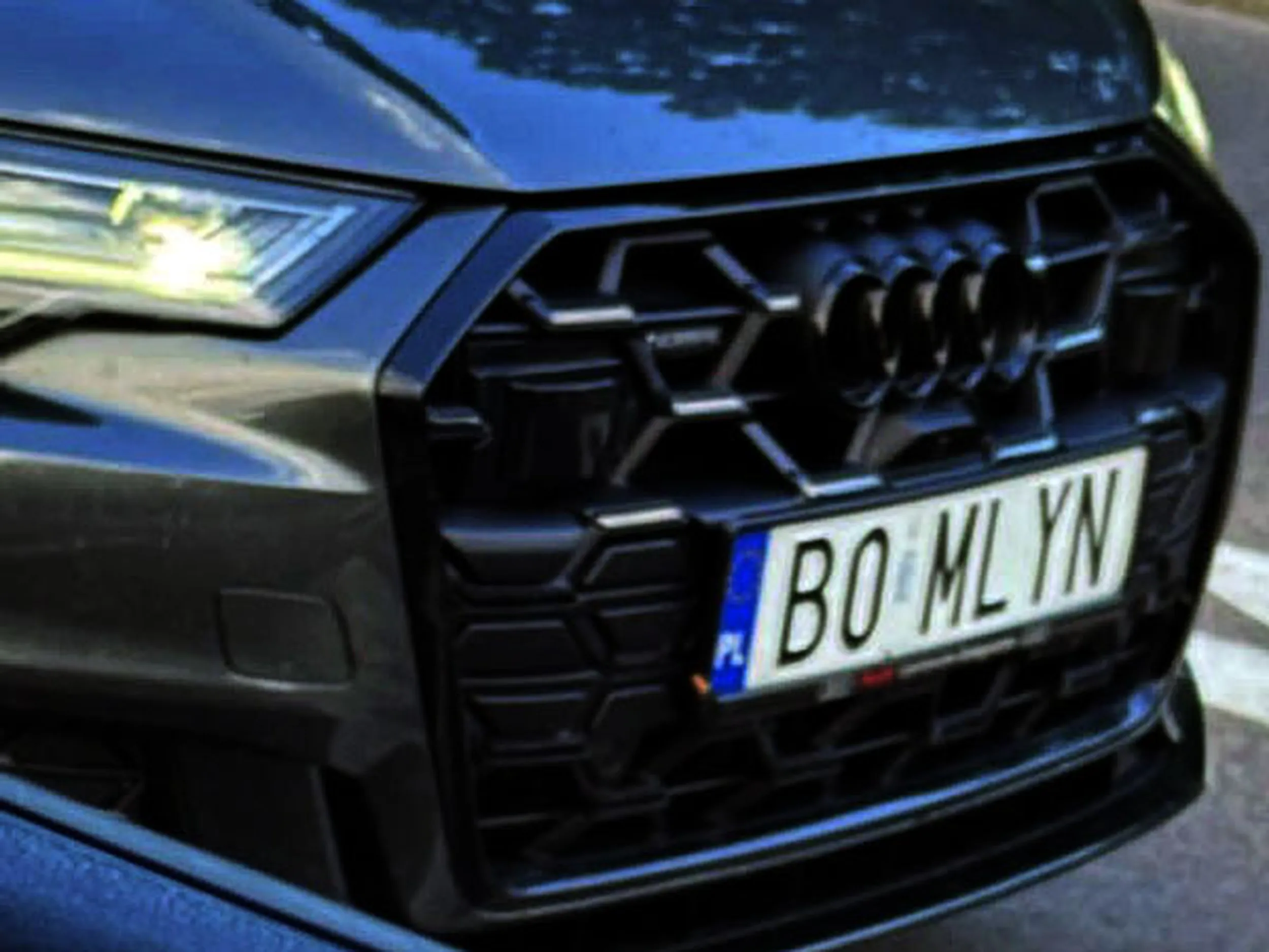 Fajny numer, blacha B0 MLYN