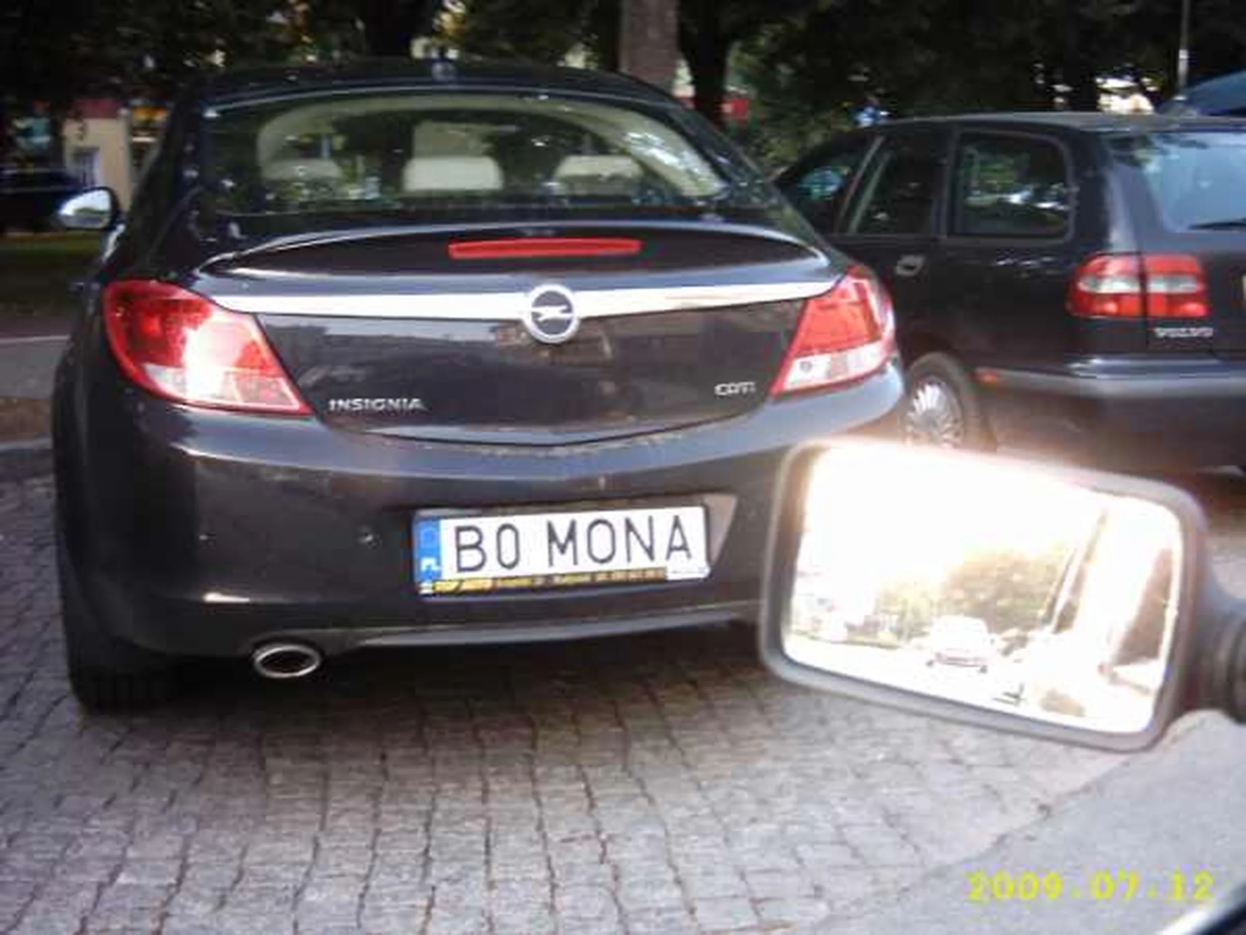 Fajny numer, blacha B0 MONA