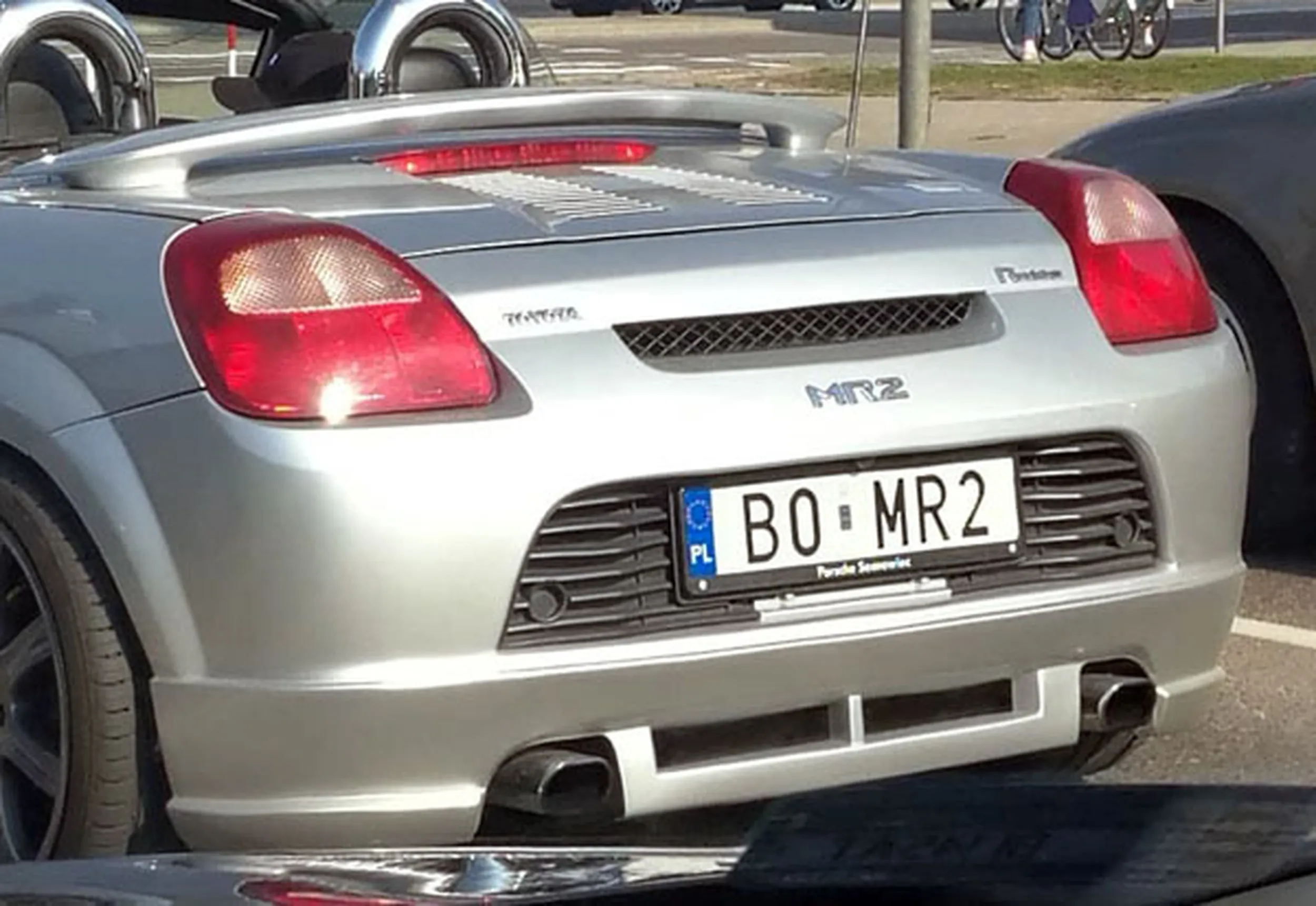 Fajny numer, blacha B0 MR2