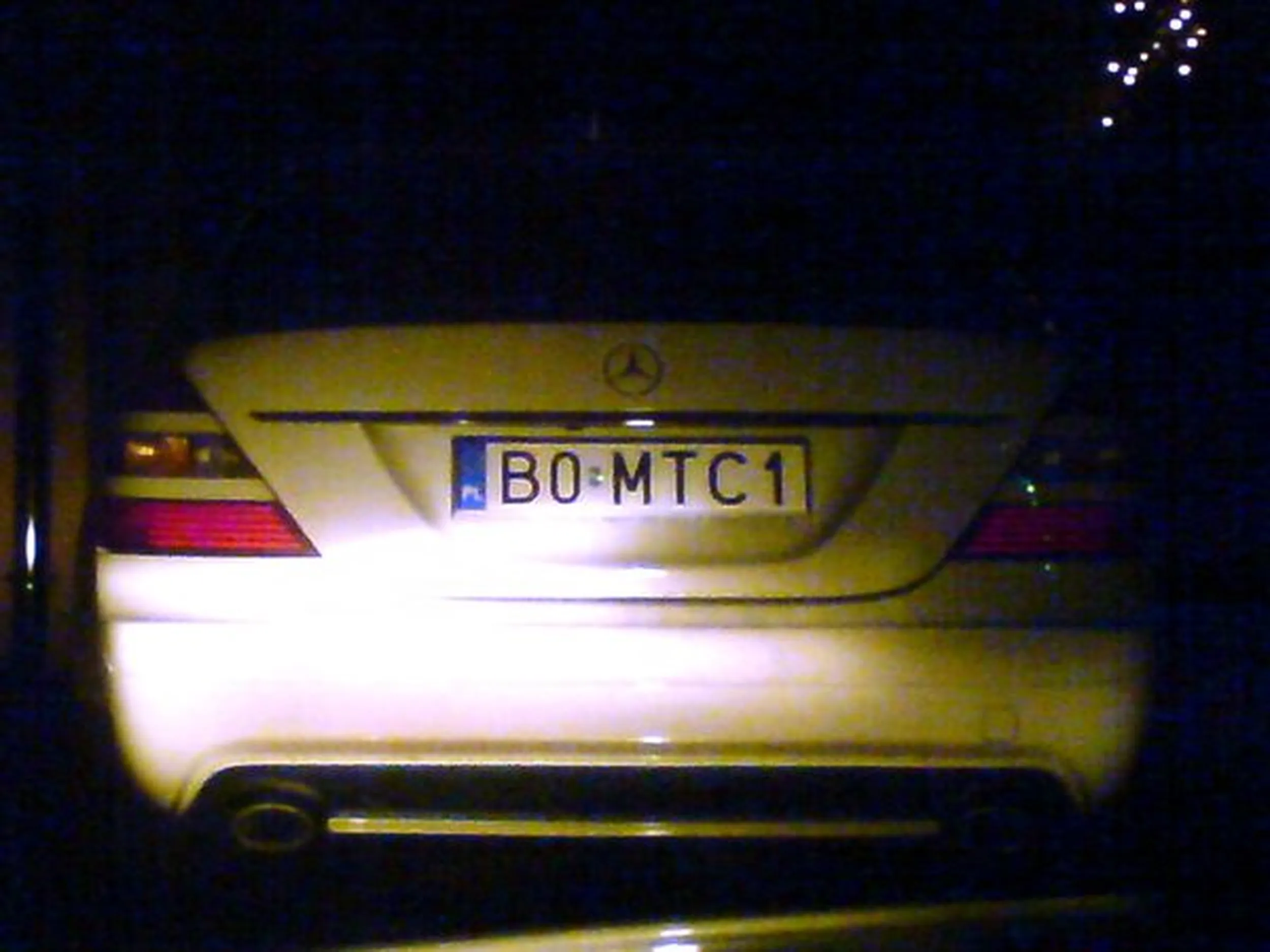 Fajny numer, blacha B0 MTC1