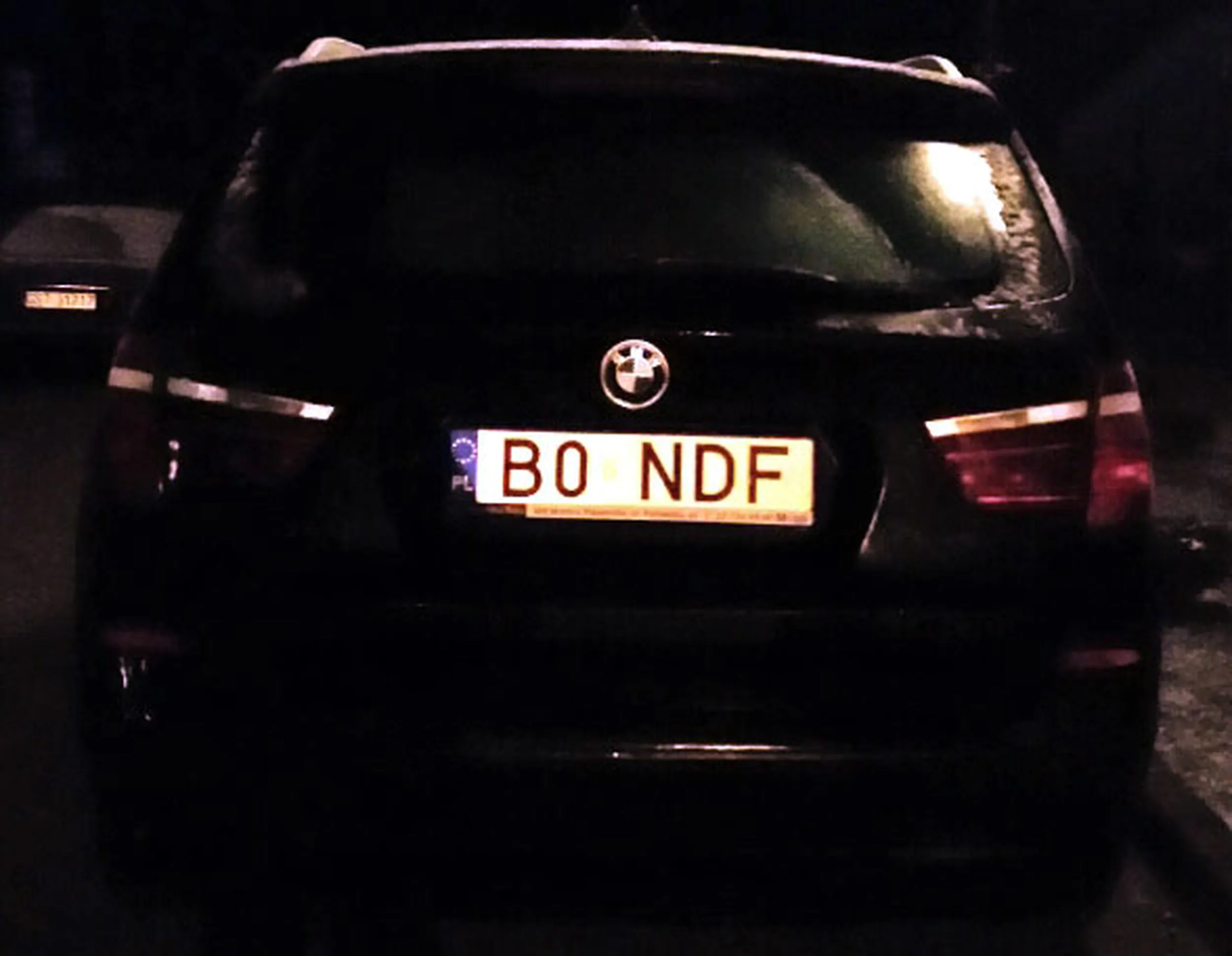 Fajny numer, blacha B0 NDF