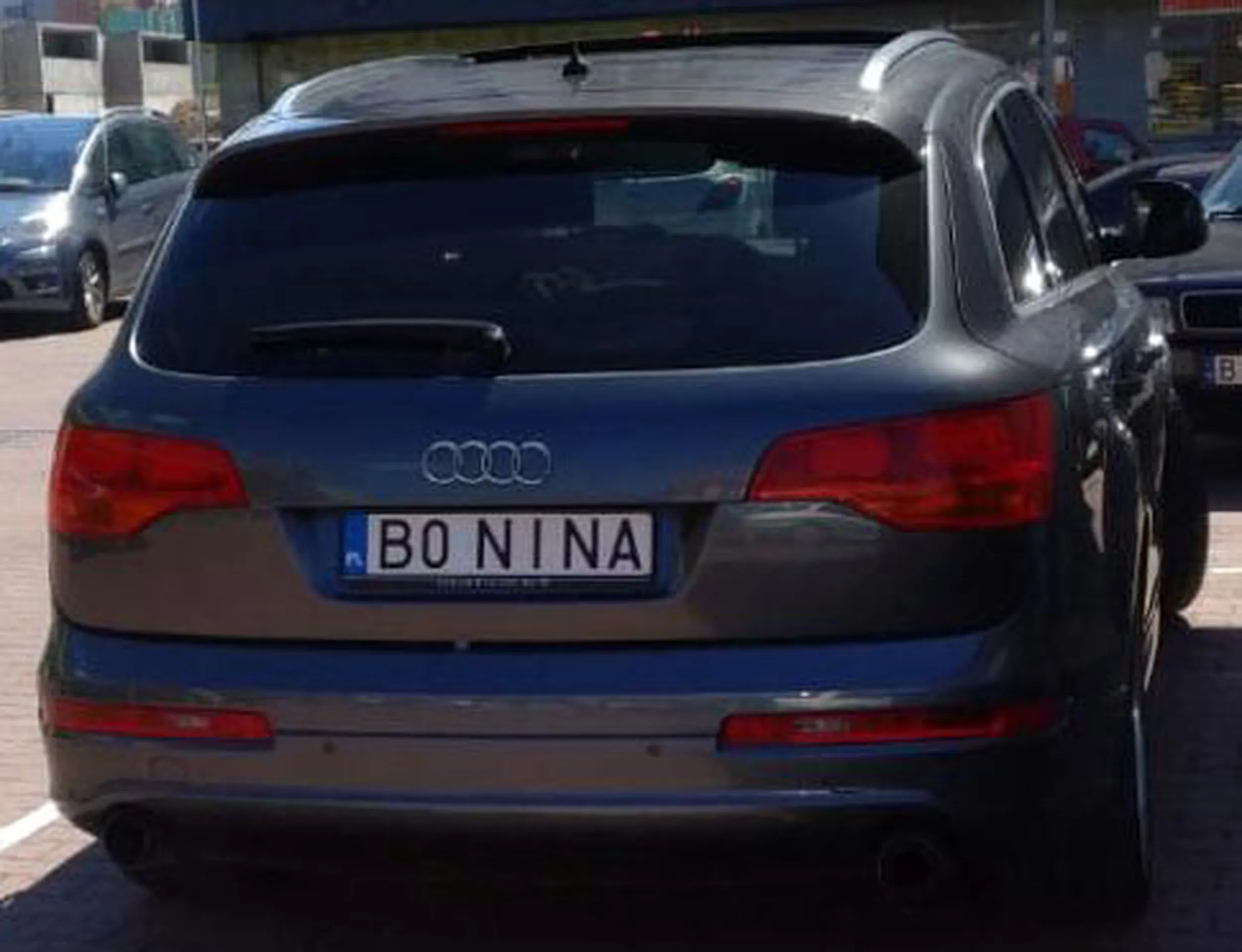 Fajny numer, blacha B0 NINA