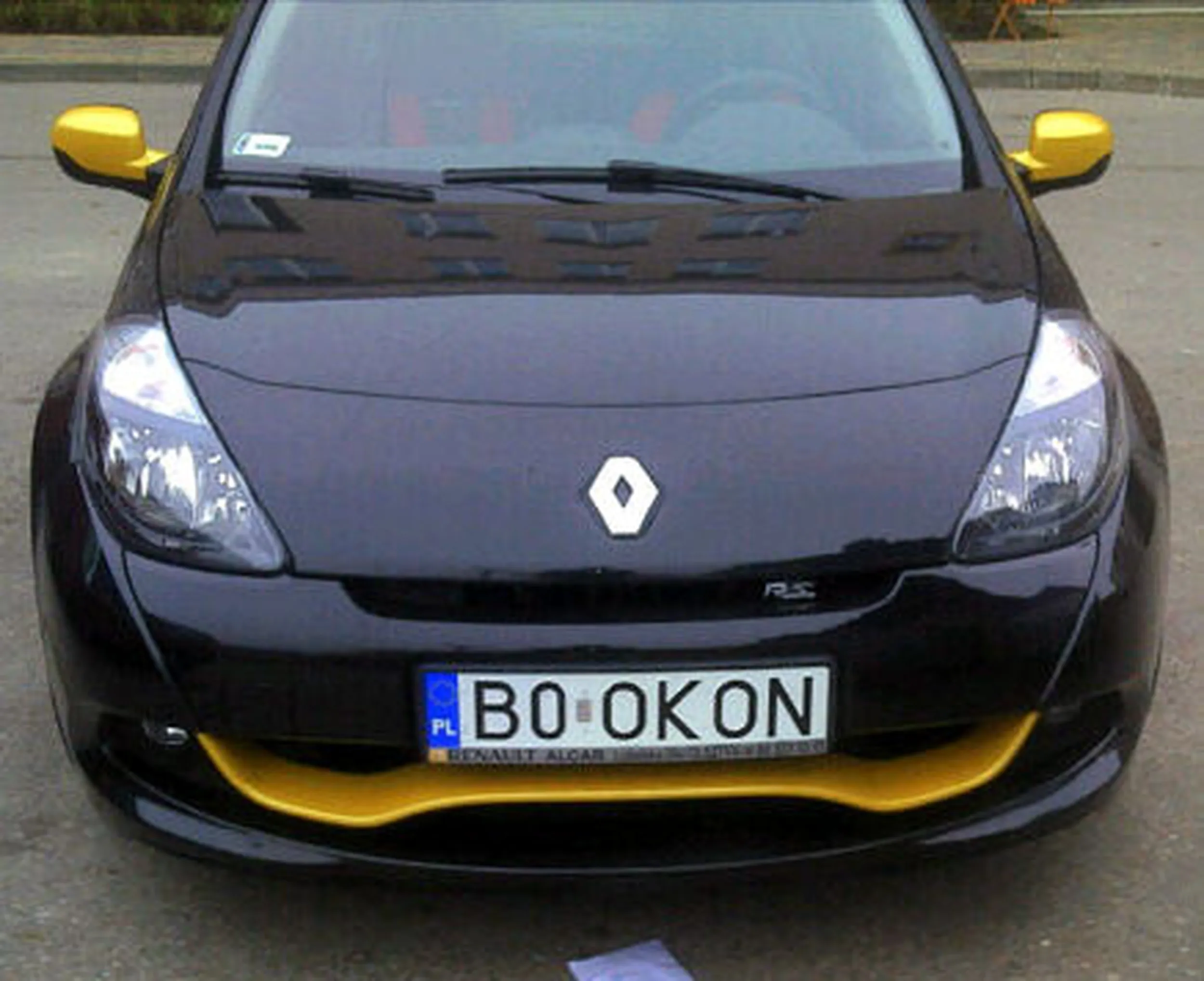 Fajny numer, blacha B0 OKON