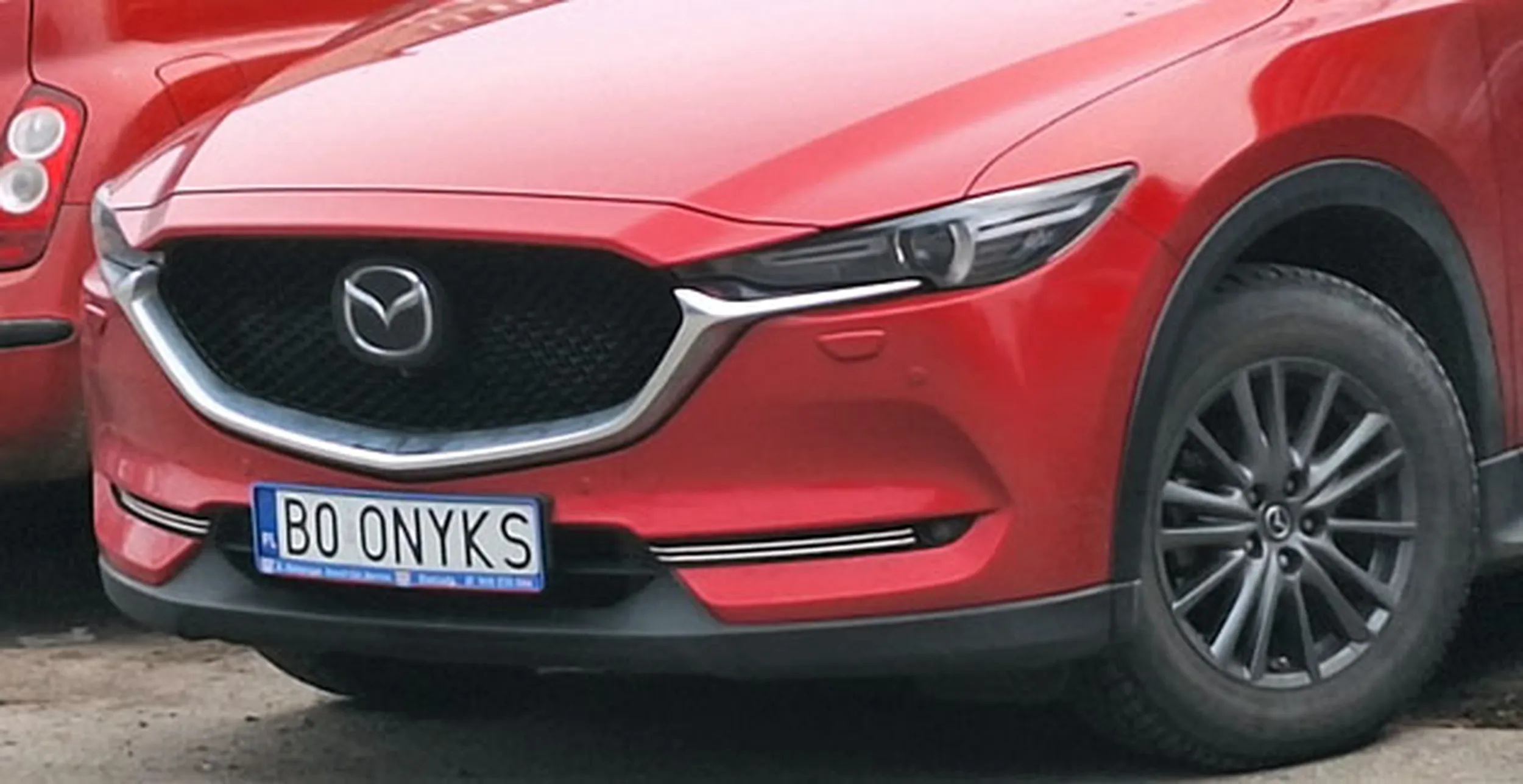 Fajny numer, blacha B0 ONYKS