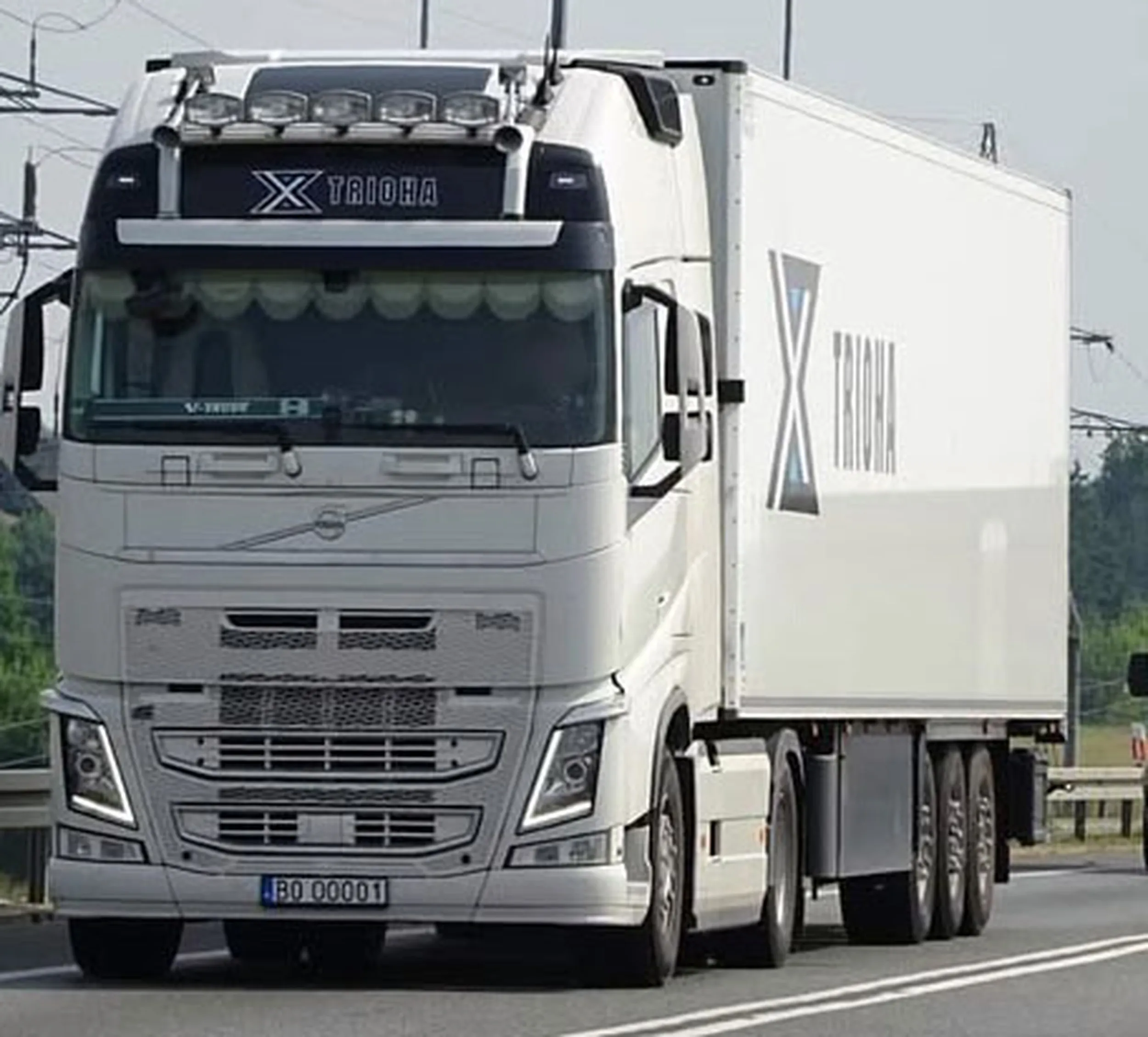 Fajny numer, blacha B0 OOOO1