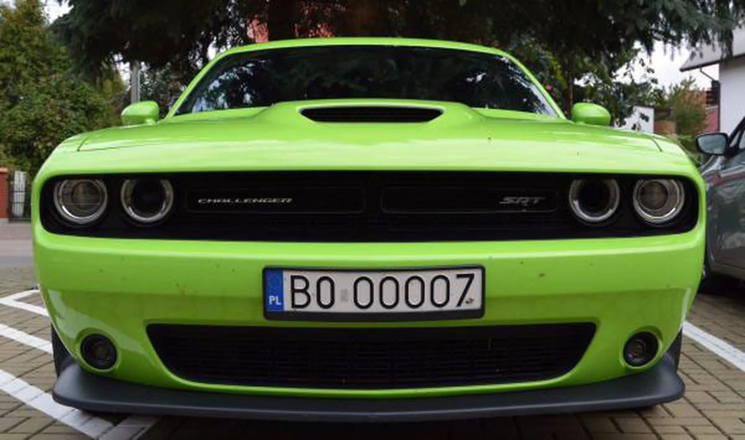 Fajny numer, blacha B0 OOOO7