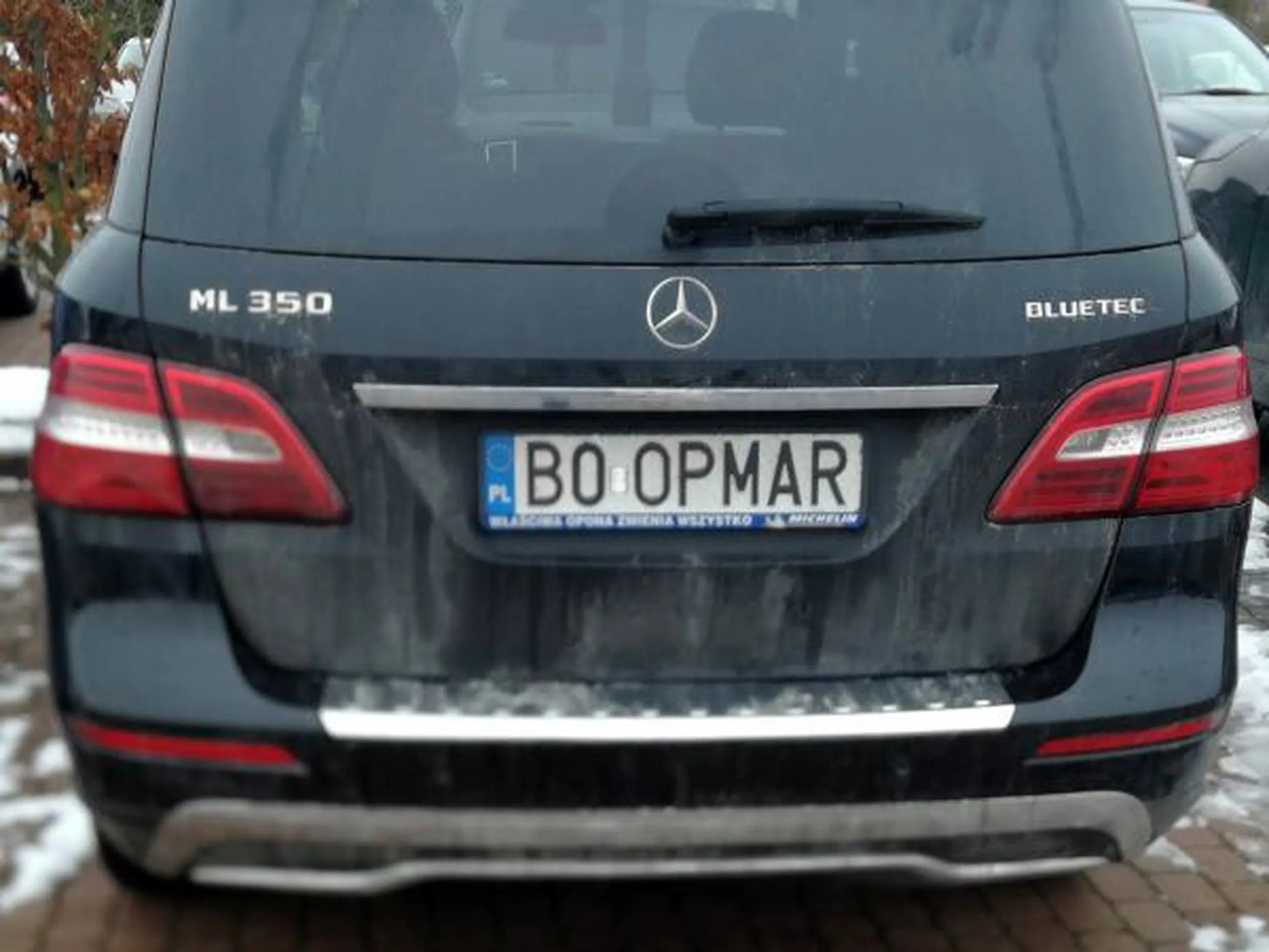 Fajny numer, blacha B0 OPMAR