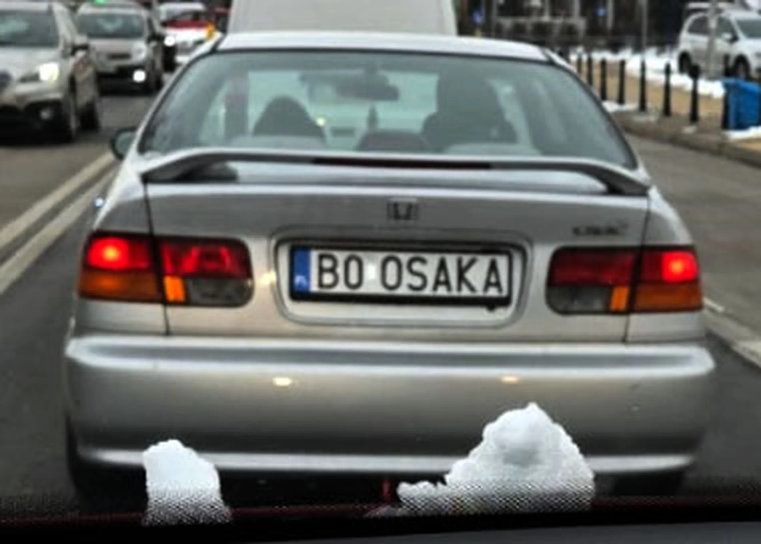 Fajny numer, blacha B0 OSAKA