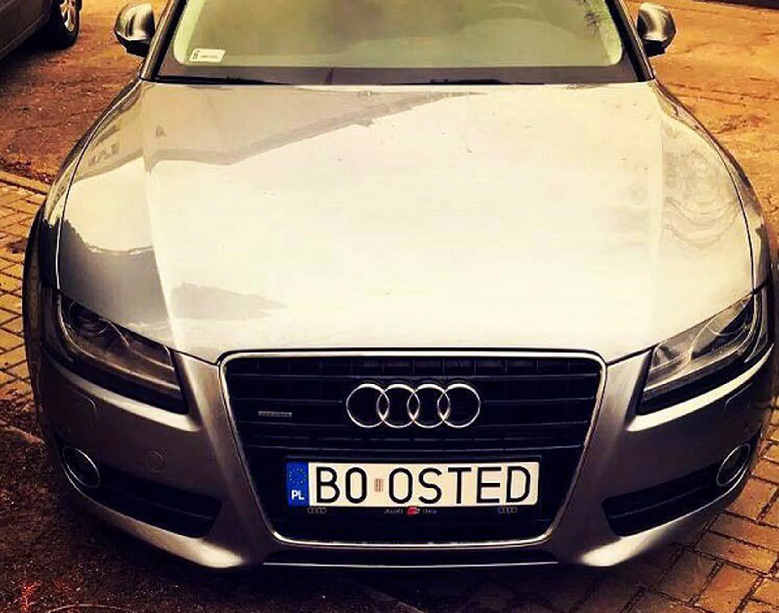 Fajny numer, blacha B0 OSTED