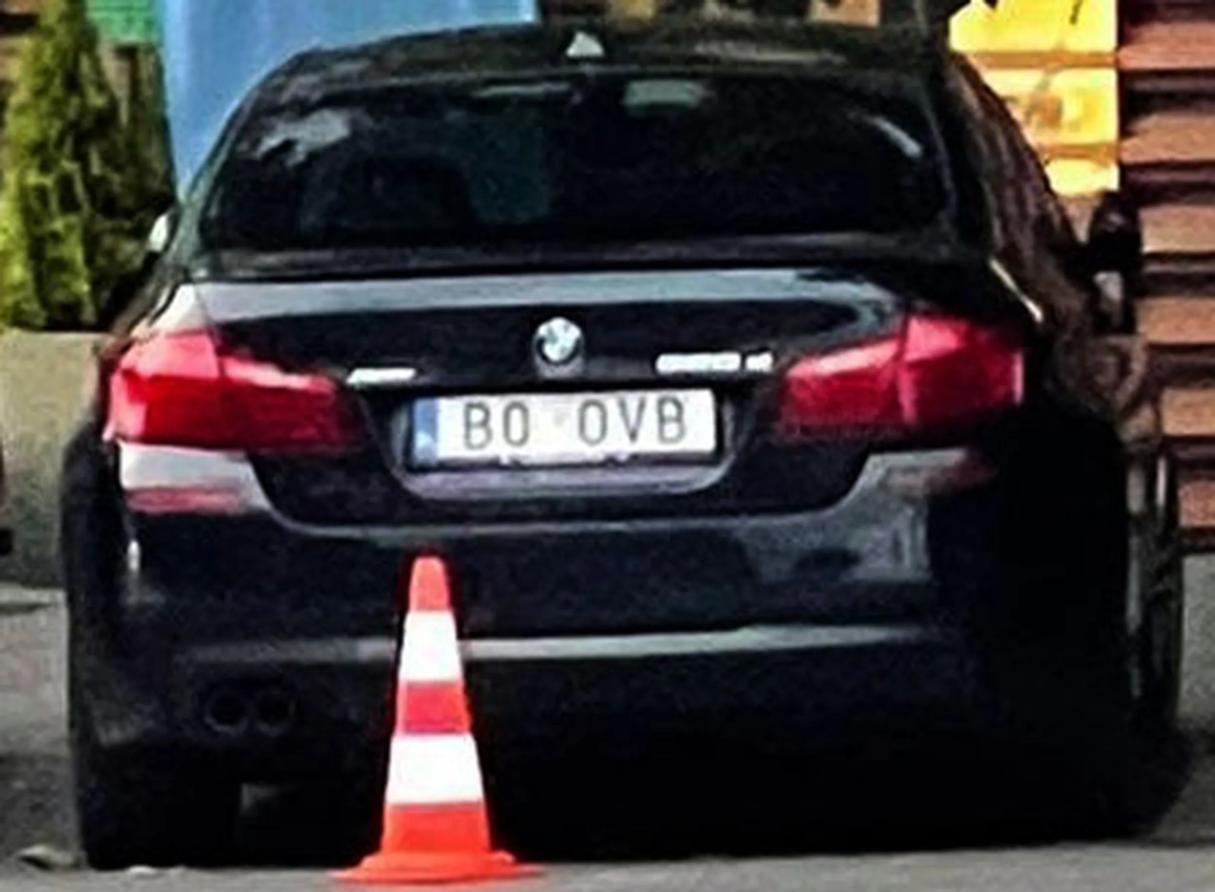 Fajny numer, blacha B0 OVB