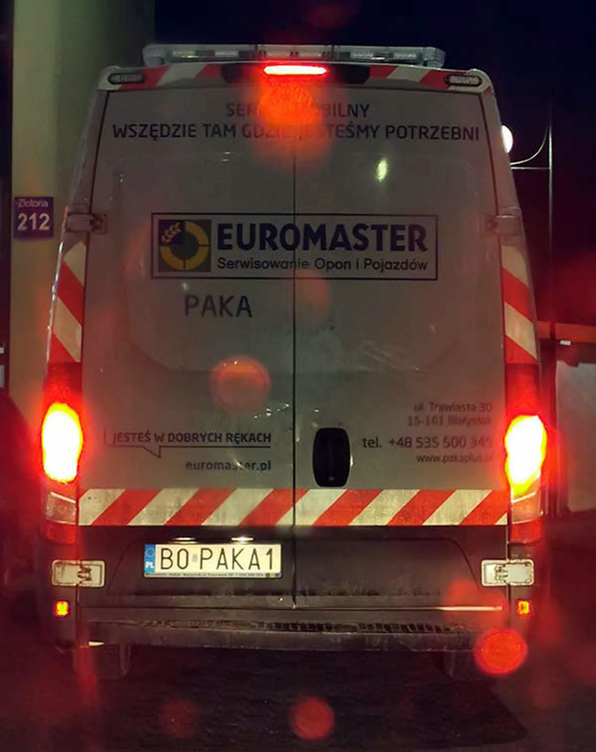 Fajny numer, blacha B0 PAKA1