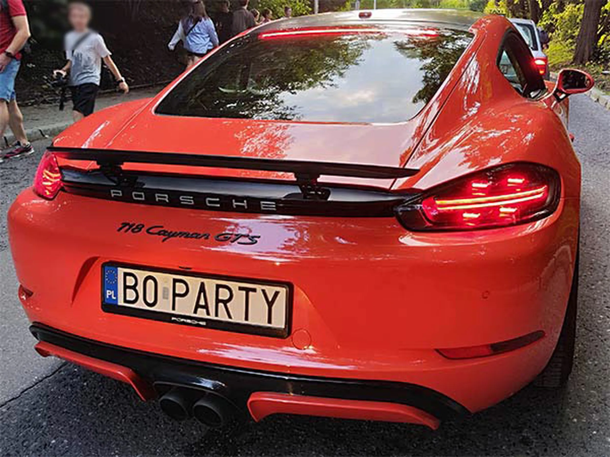 Fajny numer, blacha B0 PARTY