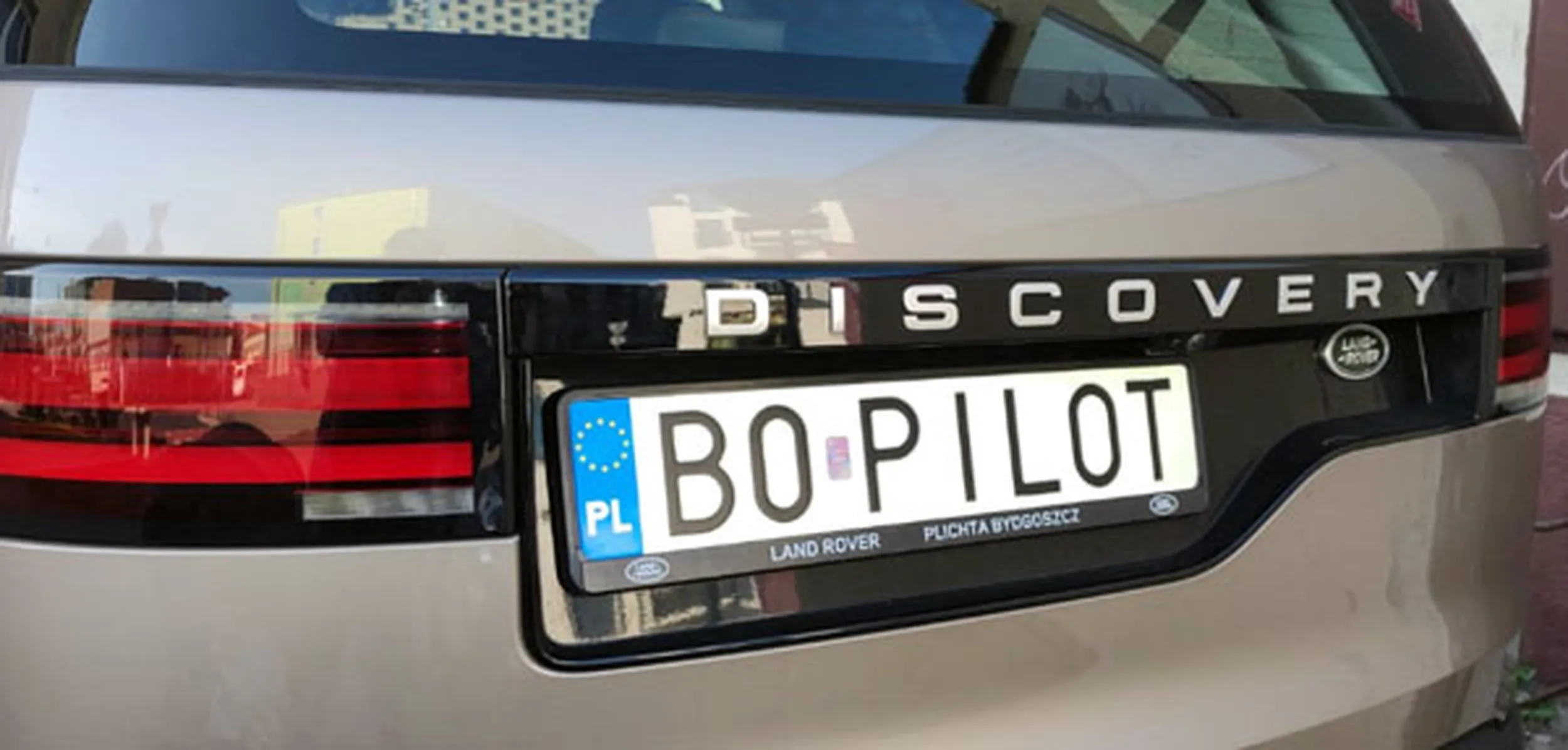 Fajny numer, blacha B0 PILOT