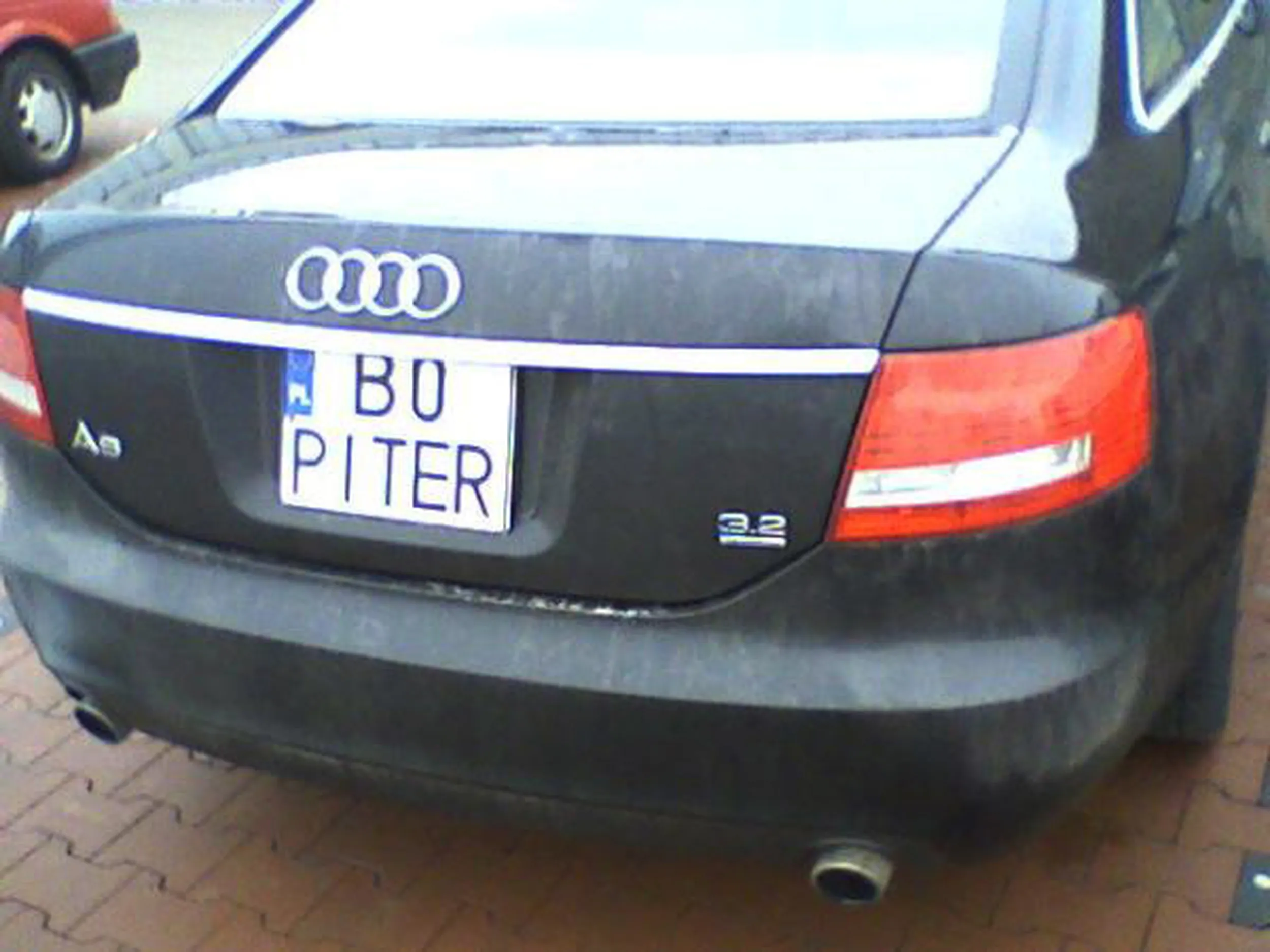 Fajny numer, blacha B0 PITER