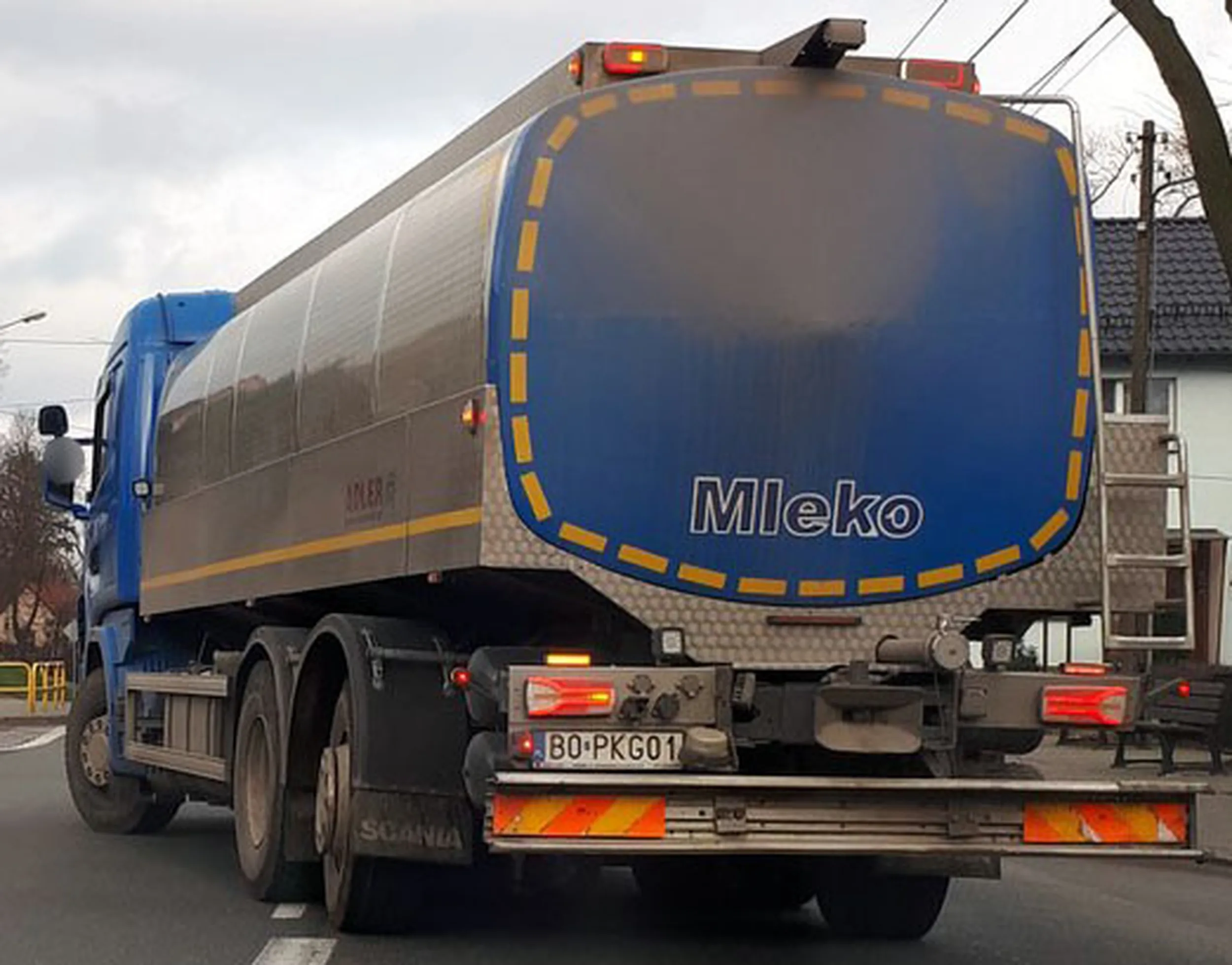 Fajny numer, blacha B0 PKG01