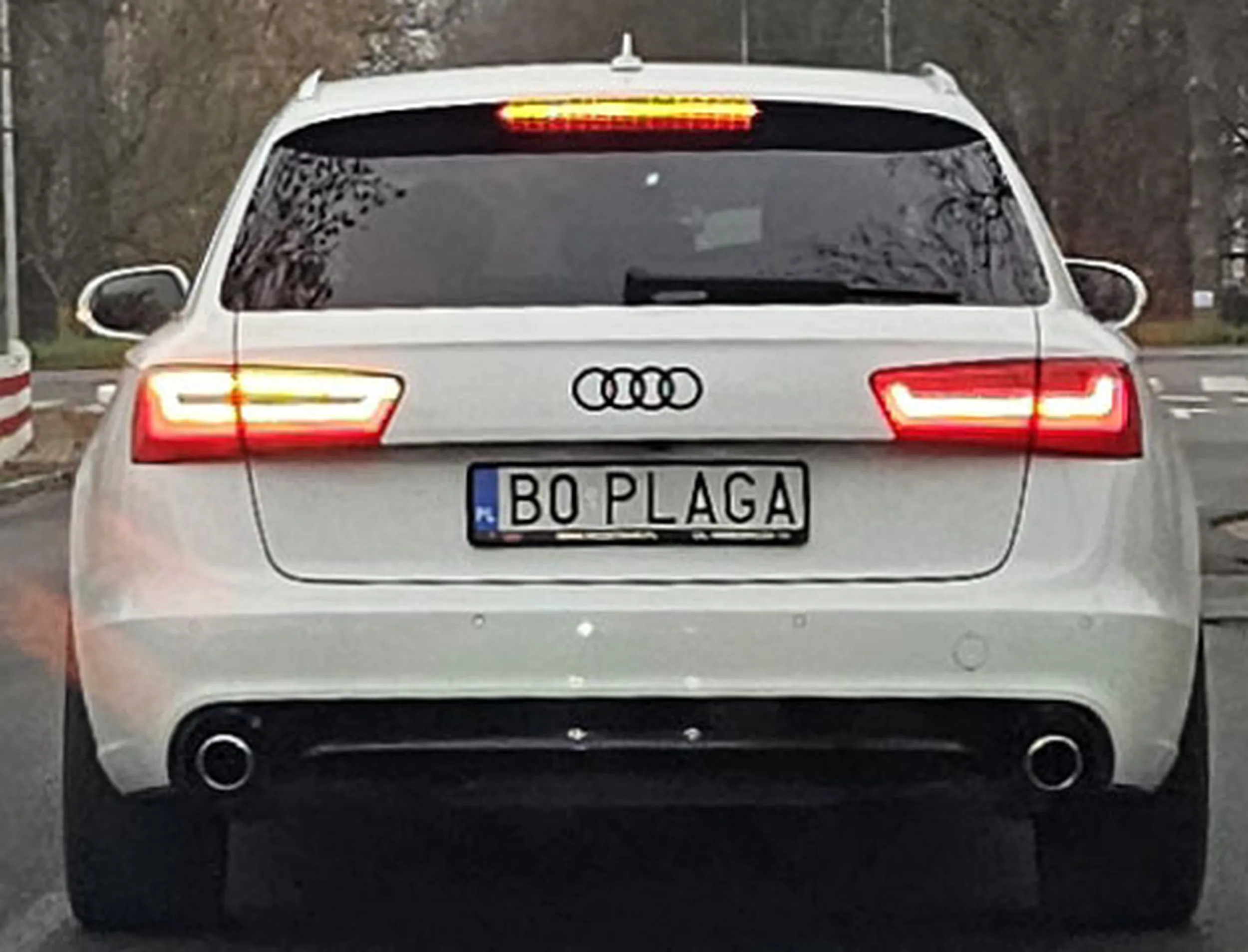 Fajny numer, blacha B0 PLAGA