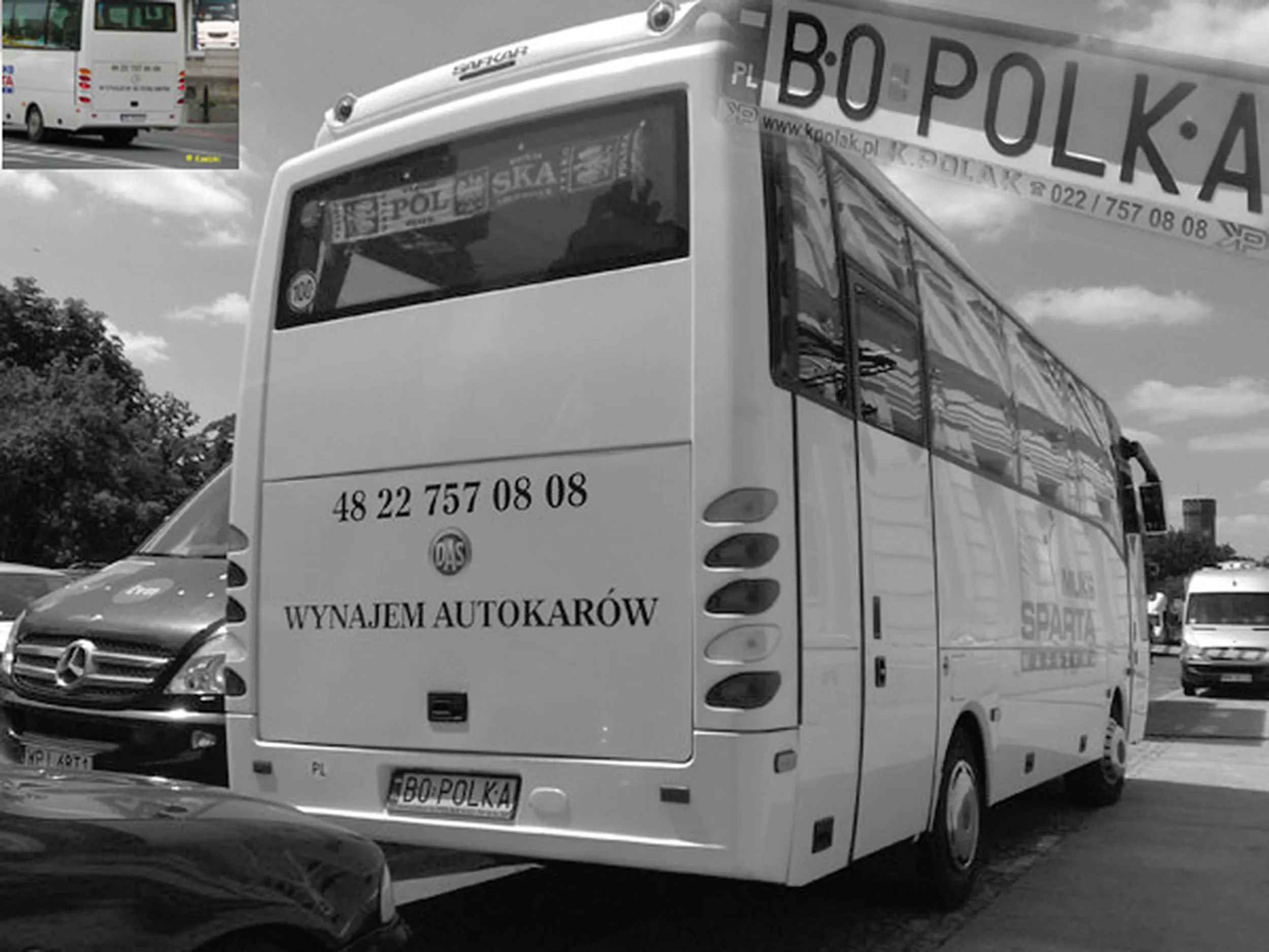 Fajny numer, blacha B0 POLKA